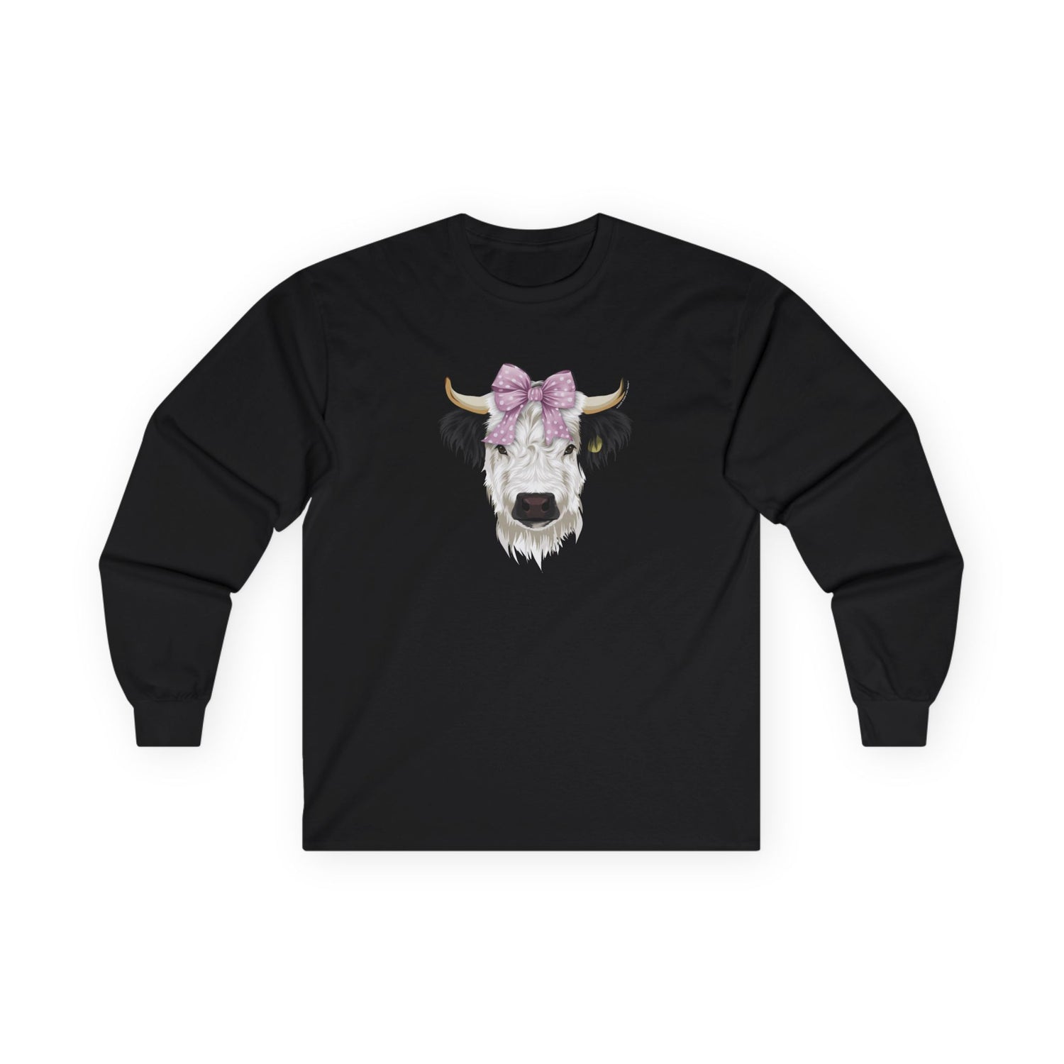 Poppy Long Sleeve T-Shirt by Katie Van Slyke™ Black
