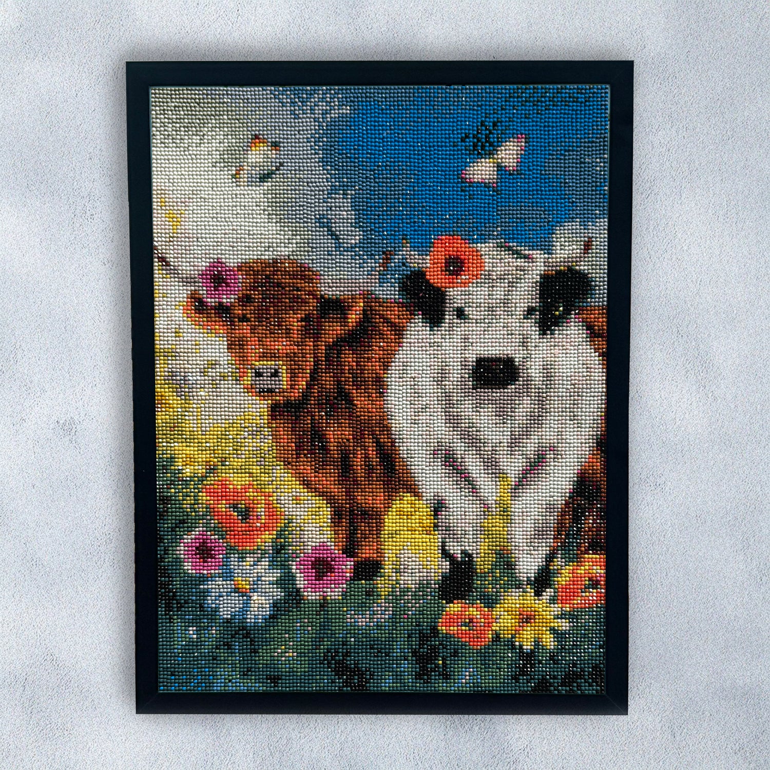 Poppy & Petunia Diamond Art Kit by Katie Van Slyke®4