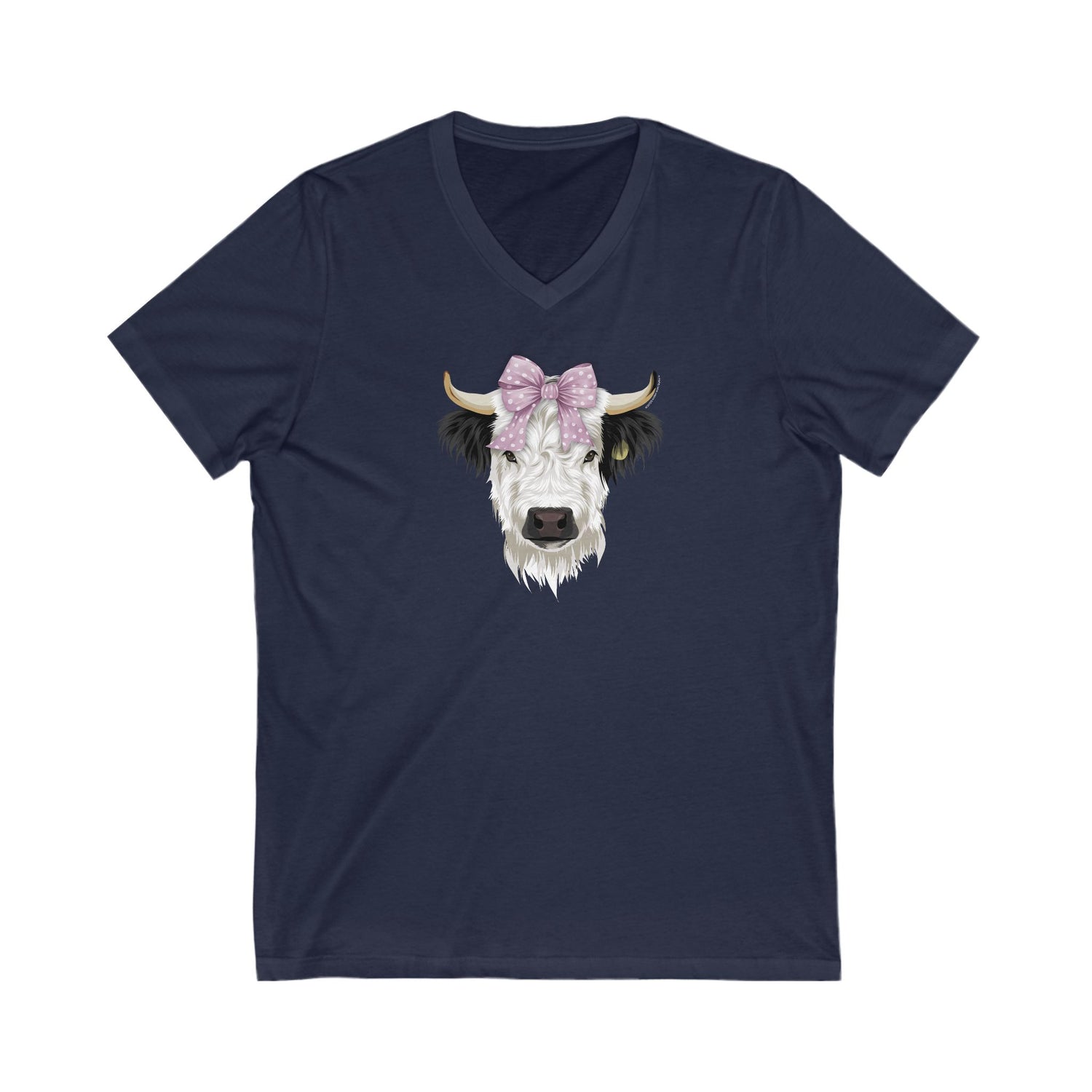 Poppy V-Neck T-Shirt by Katie Van Slyke™