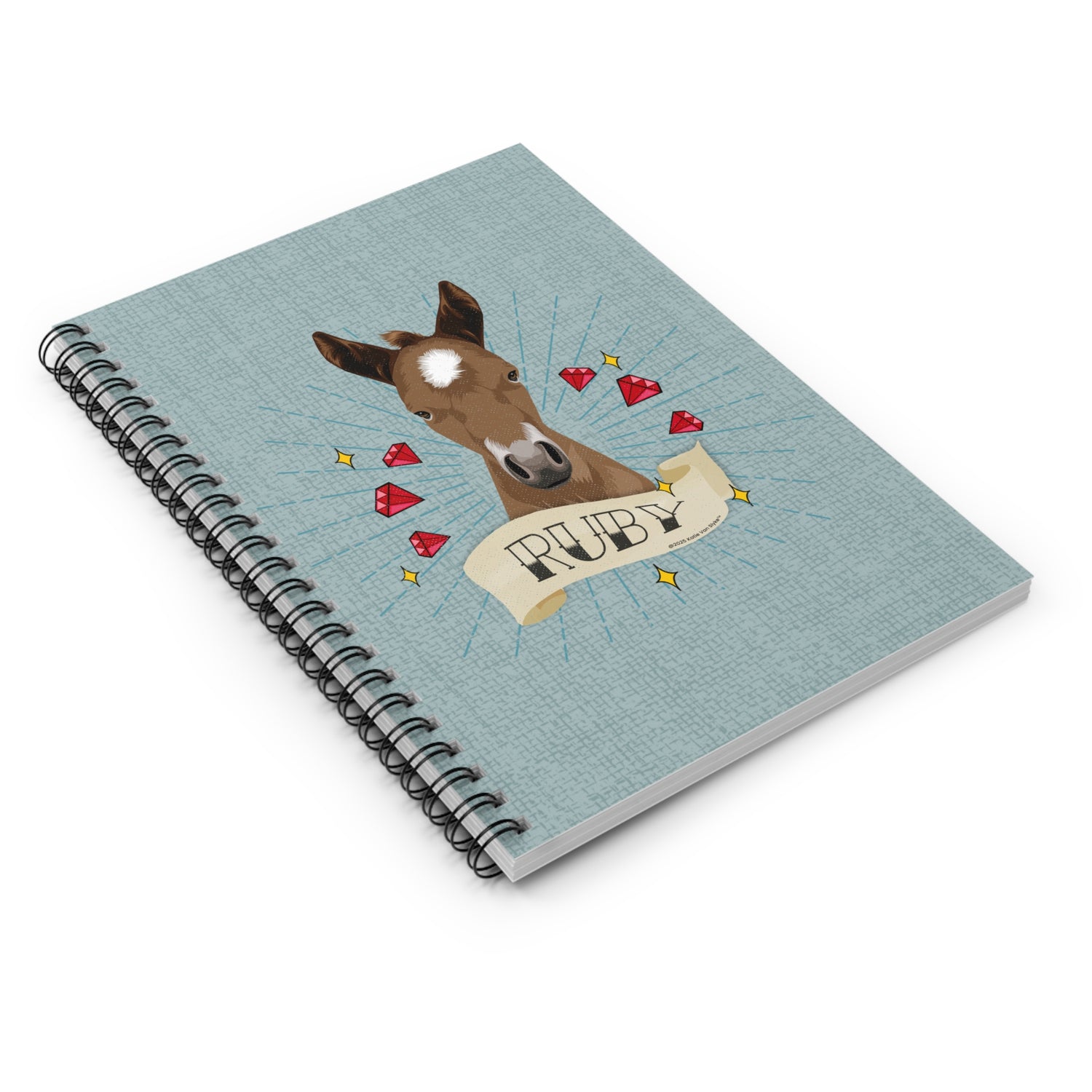 Ruby Notebook by Katie Van Slyke™