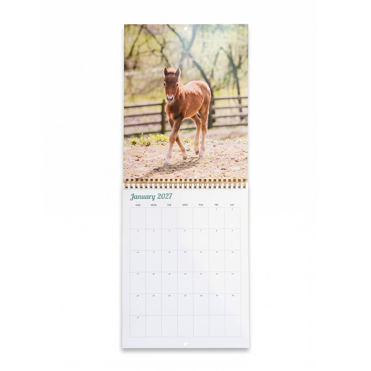 2027 Mini Farm Calendar by Katie Van Slyke - Inside