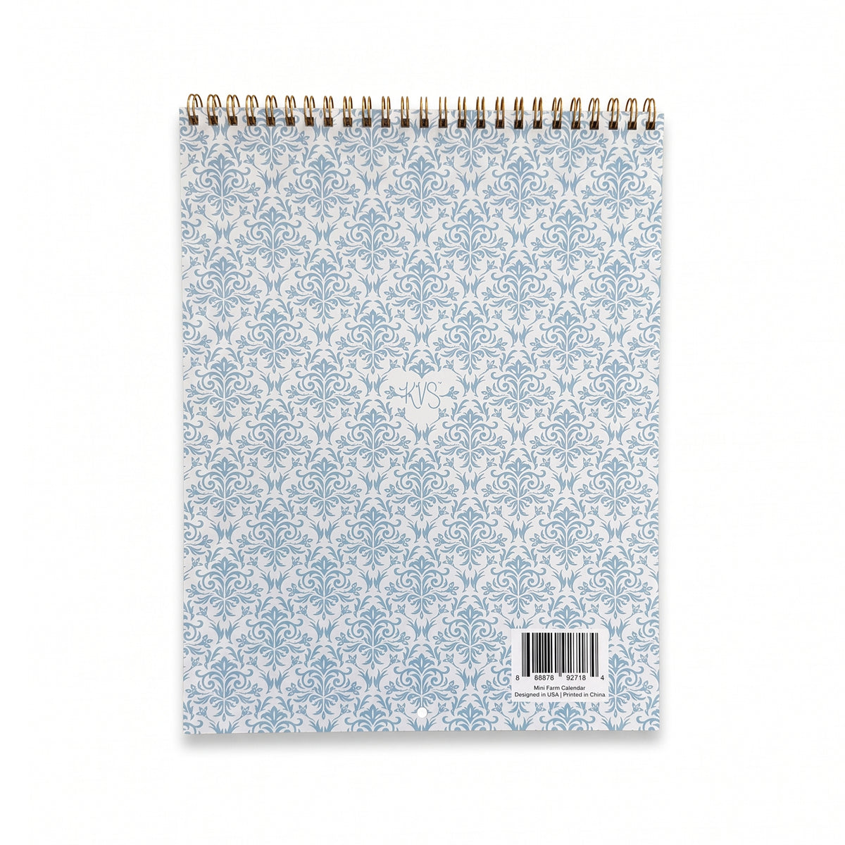 2027 Mini Farm Calendar by Katie Van Slyke - Back