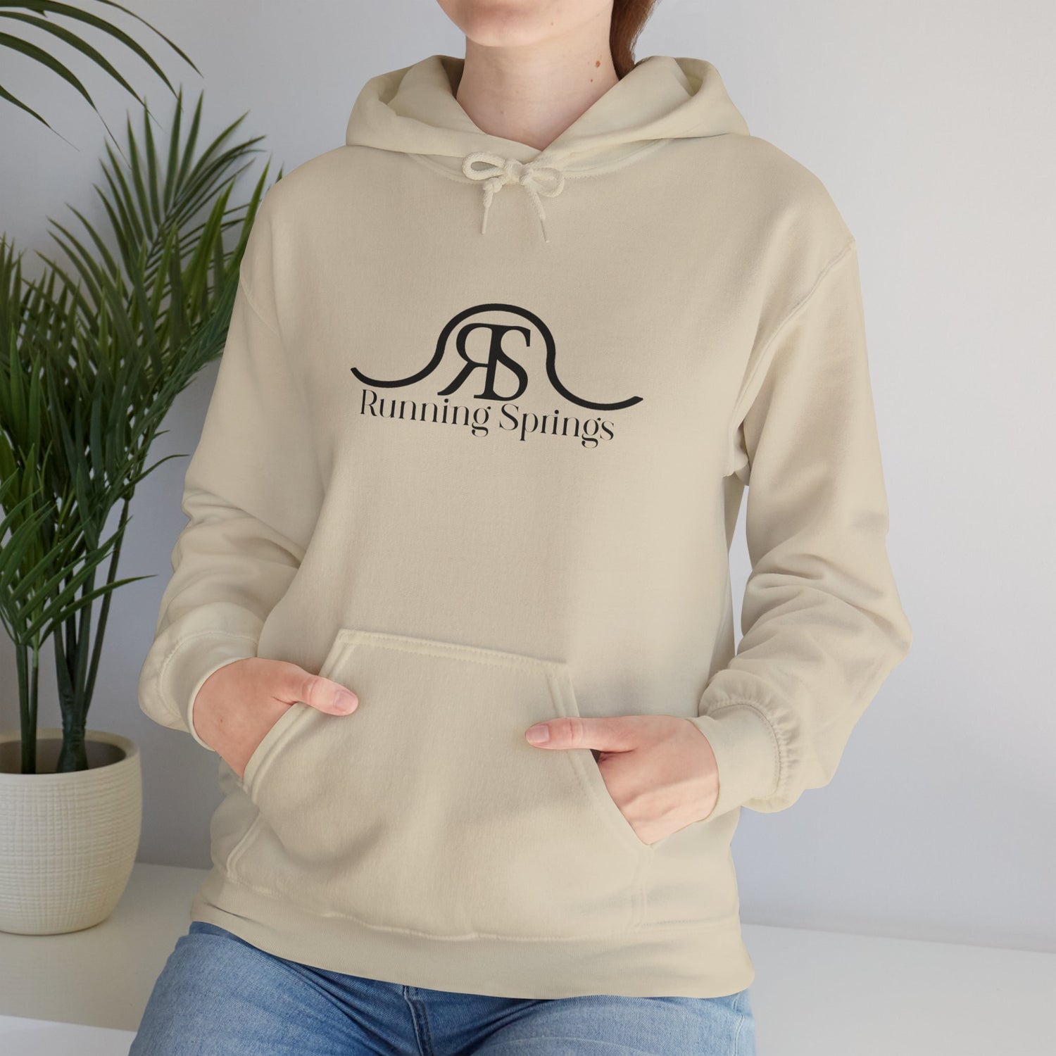 Running Springs Hoodie by Katie Van Slyke