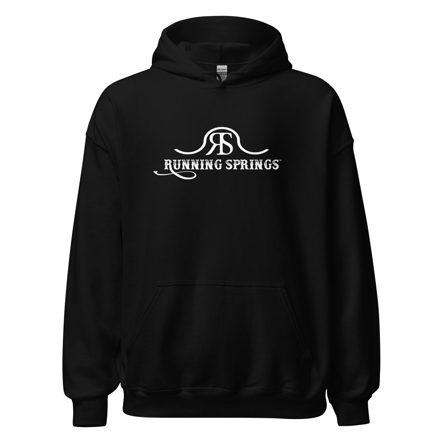 Running Springs Hoodie by Katie Van Slyke - Black