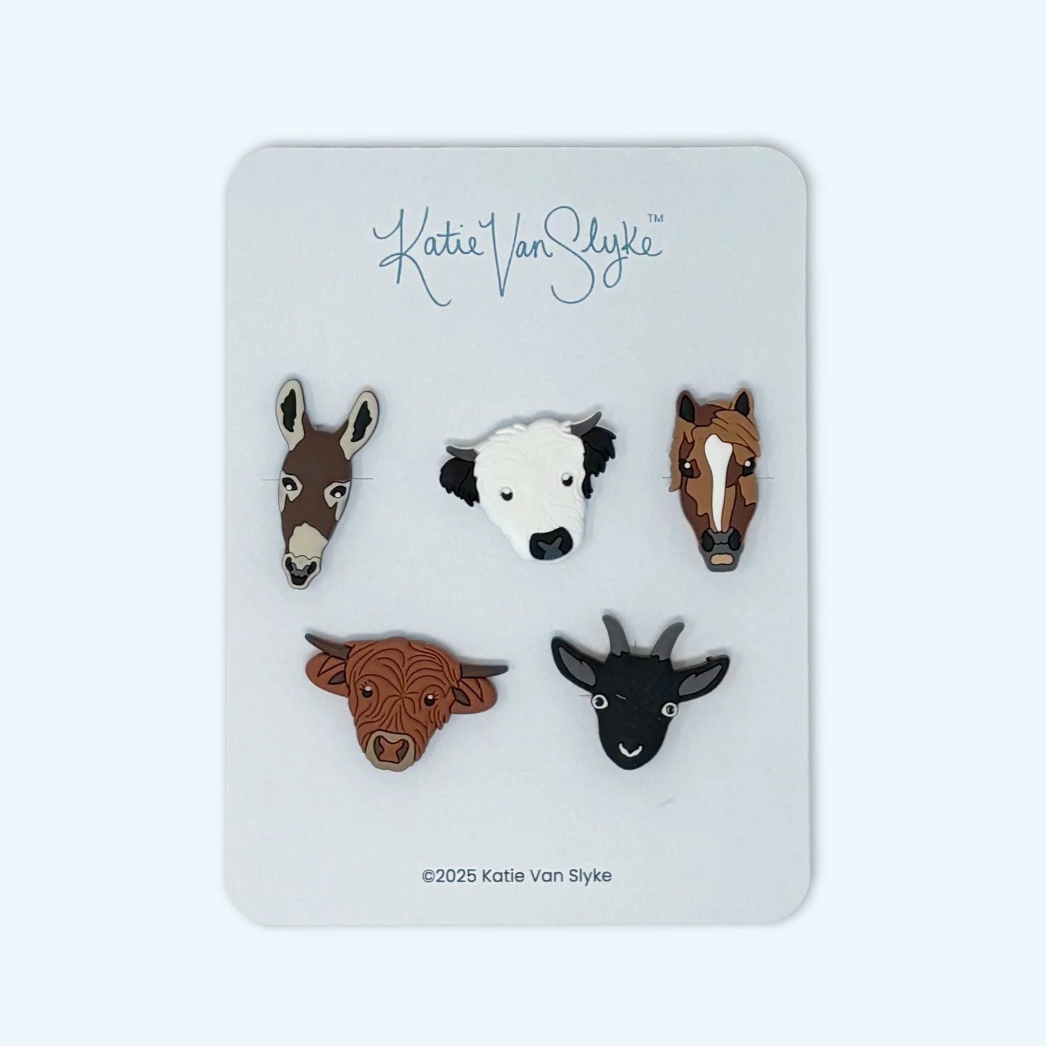 Mini Farm Shoe Charms by Katie Van Slyke™