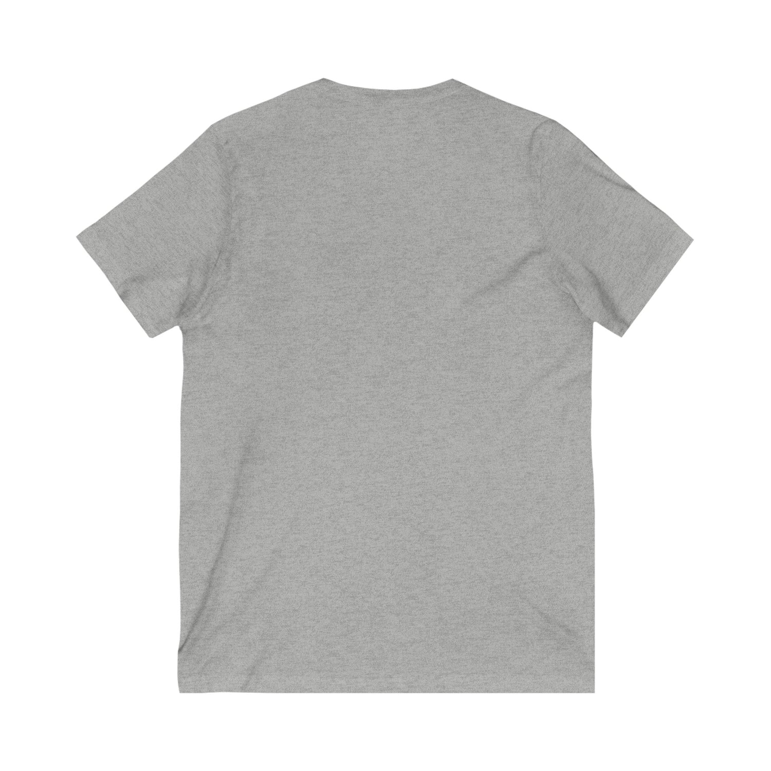 Running Springs V-Neck T-Shirt by Katie Van Slyke