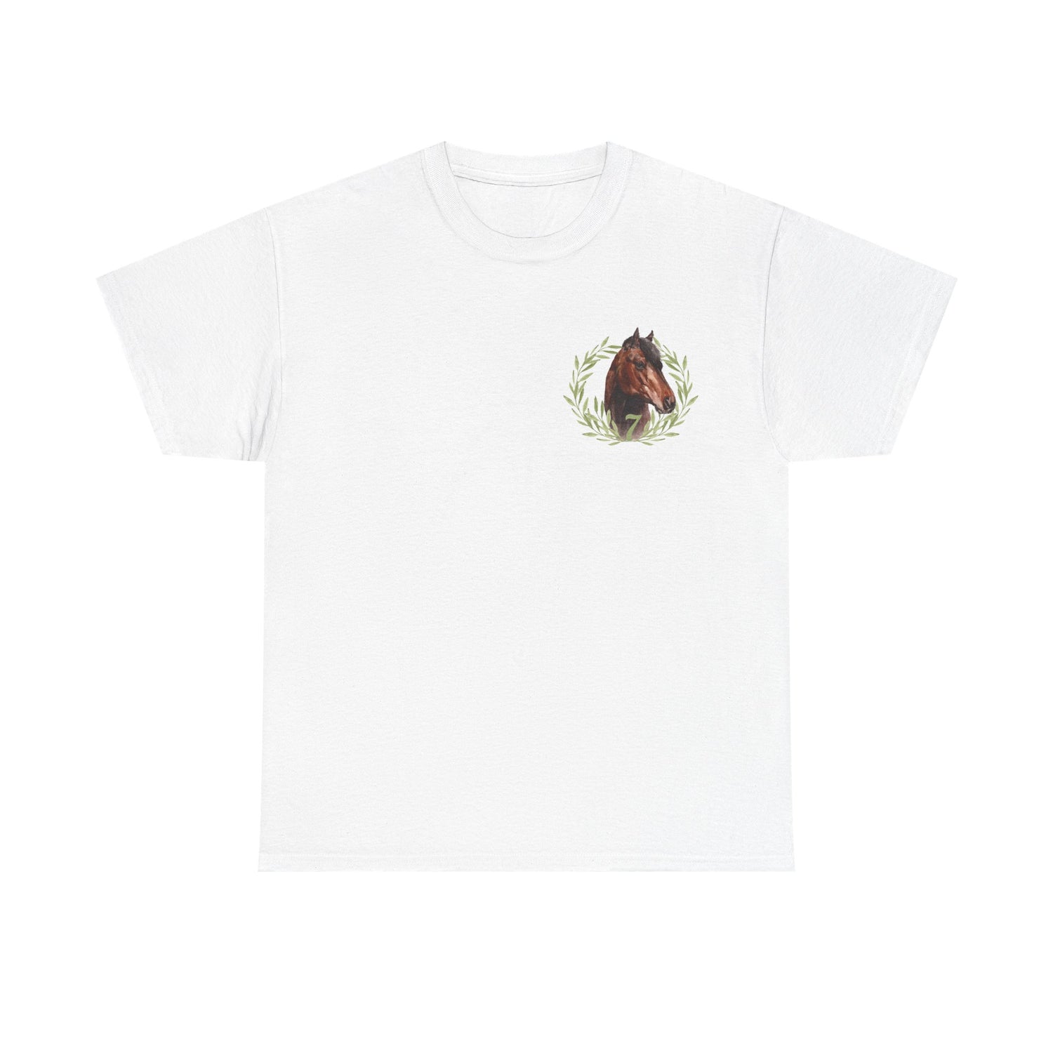 Seven Memorial T-Shirt by Katie Van Slyke™ White