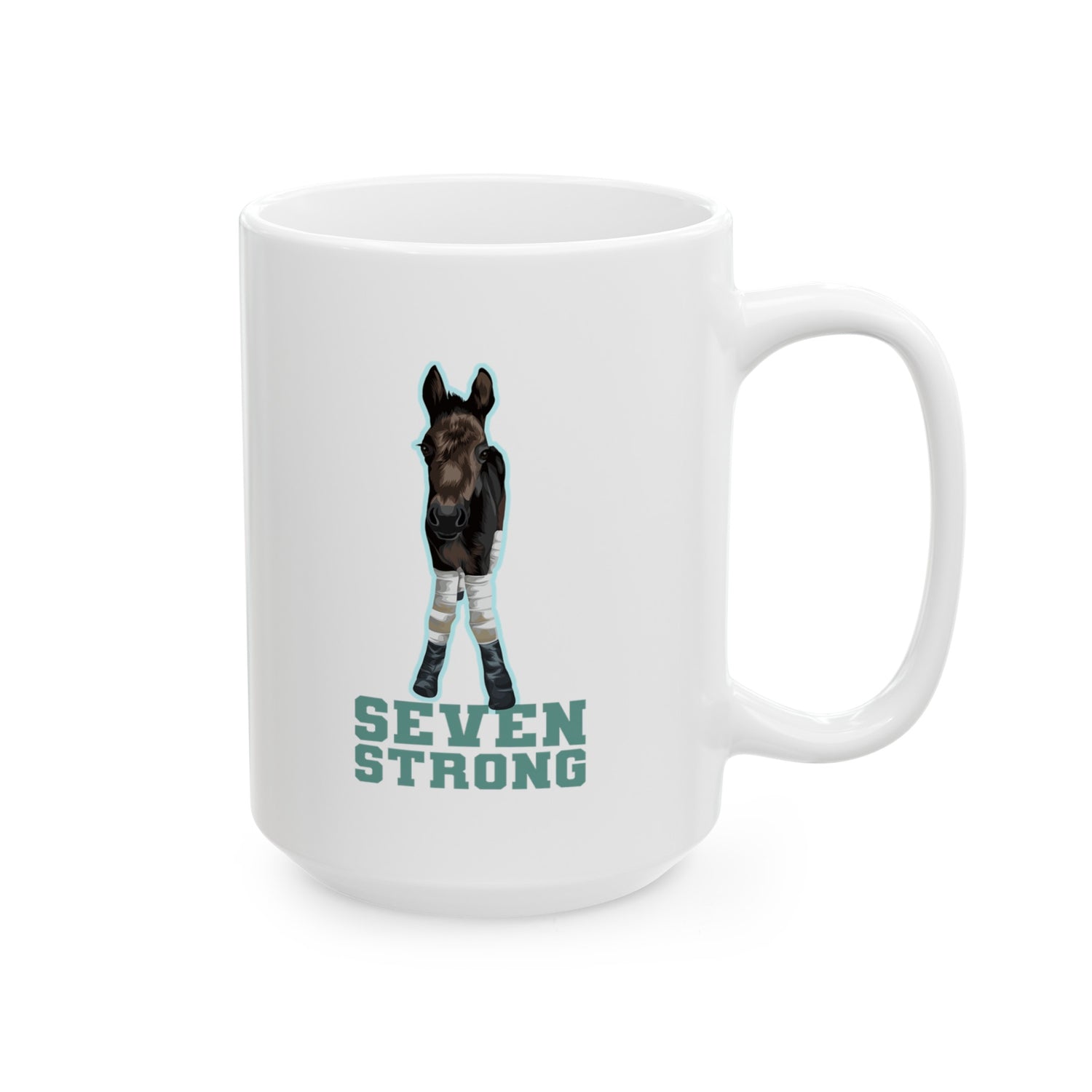 Seven Strong Mug by Katie Van Slyke