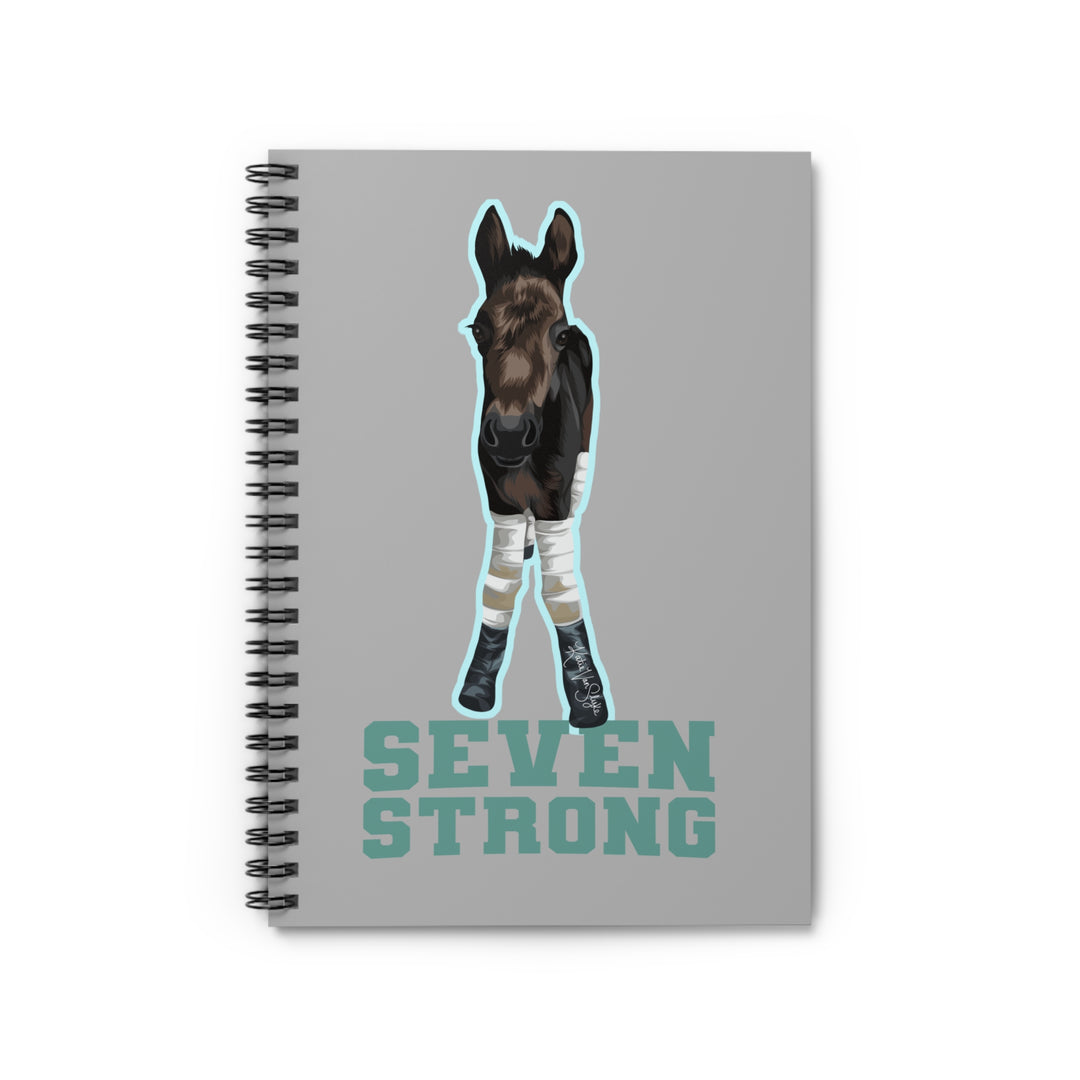 Seven Strong Notebook by Katie Van Slyke™