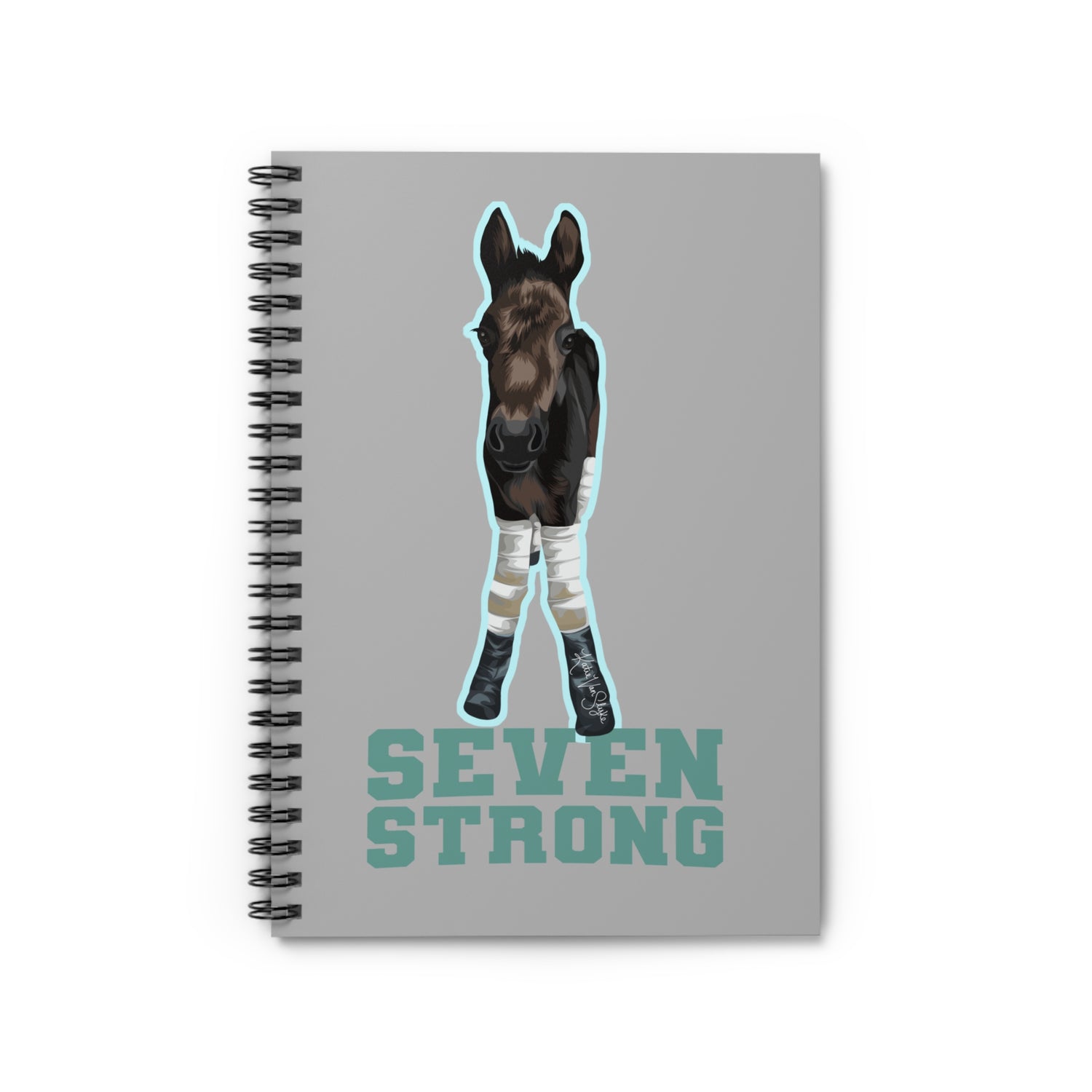 Seven Strong Notebook by Katie Van Slyke