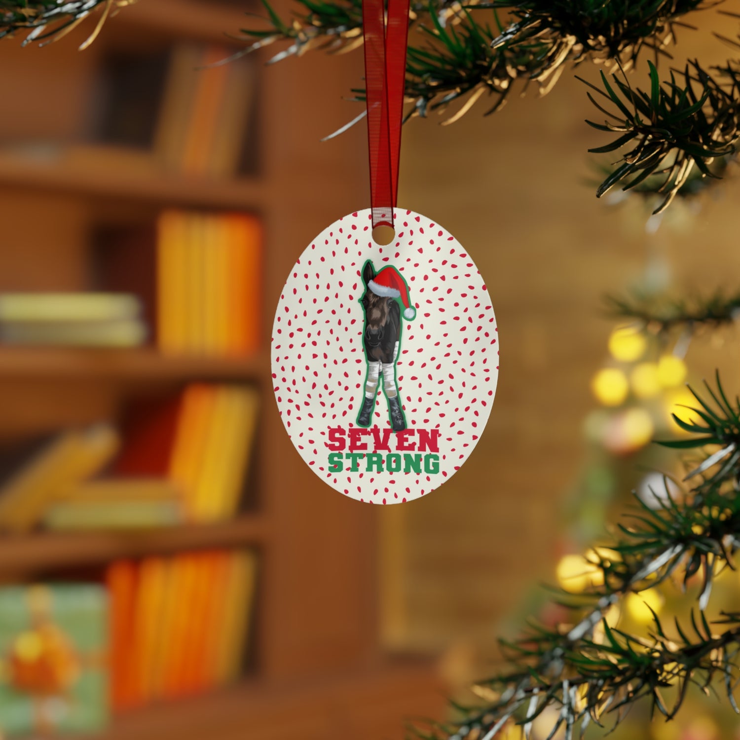 Seven Strong Ornament by Katie Van Slyke