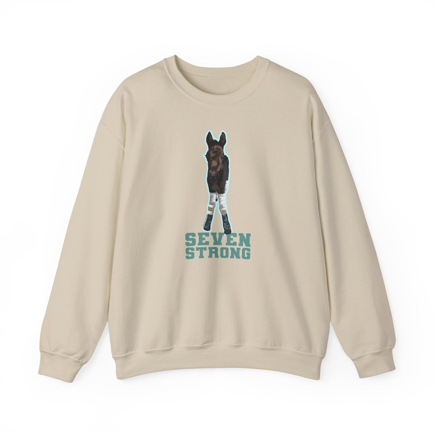 Seven Strong Sweatshirt by Katie Van Slyke