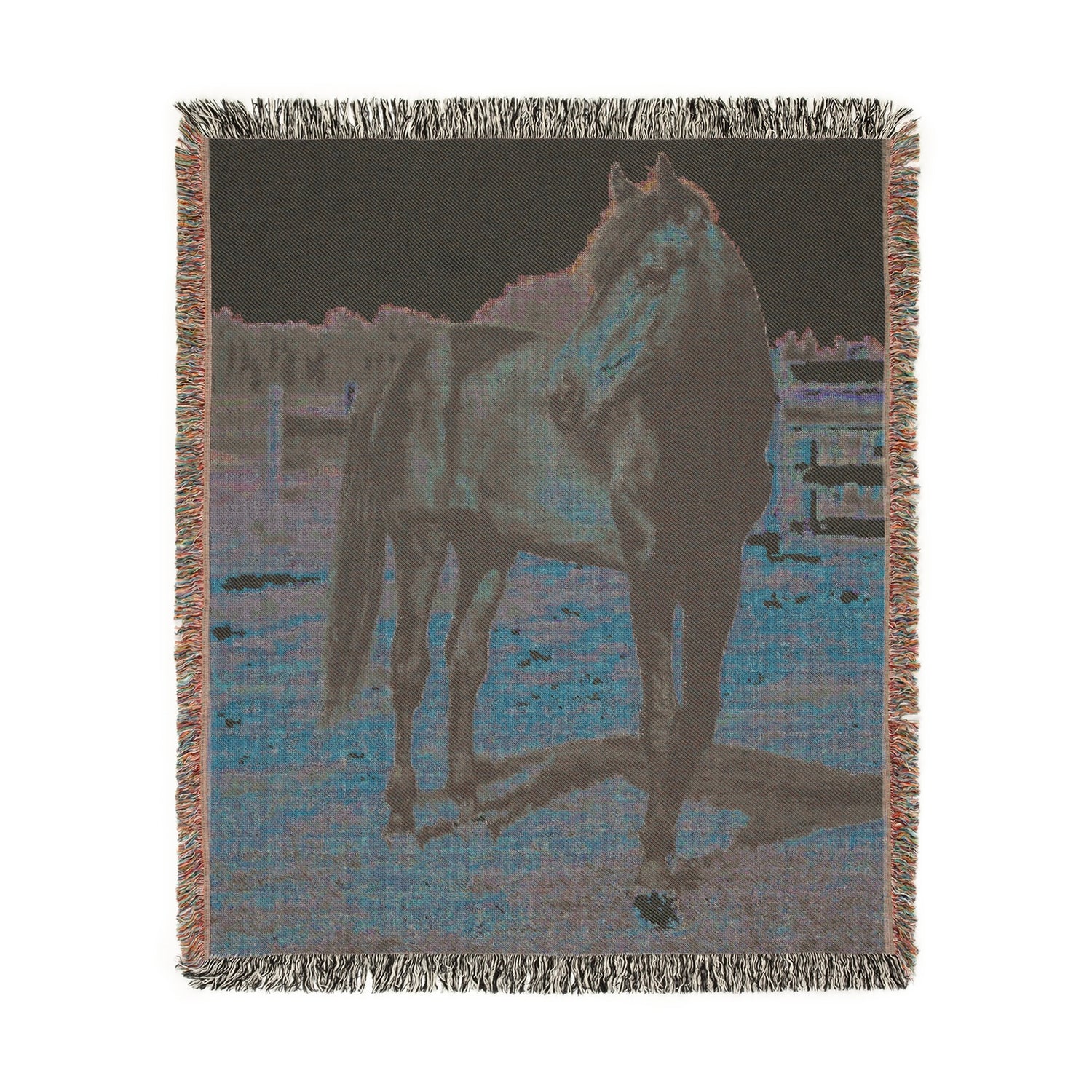 Seven Woven Blanket by Katie Van Slyke™ Back