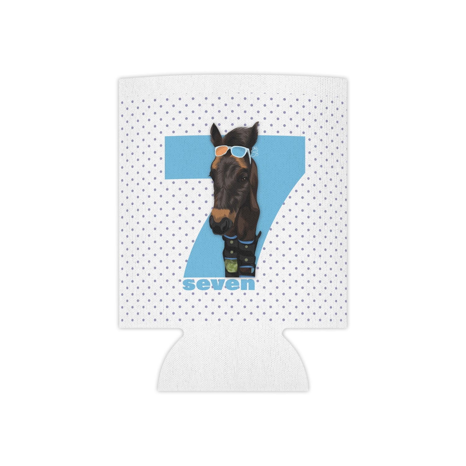 Shady Seven Koozie by Katie Van Slyke