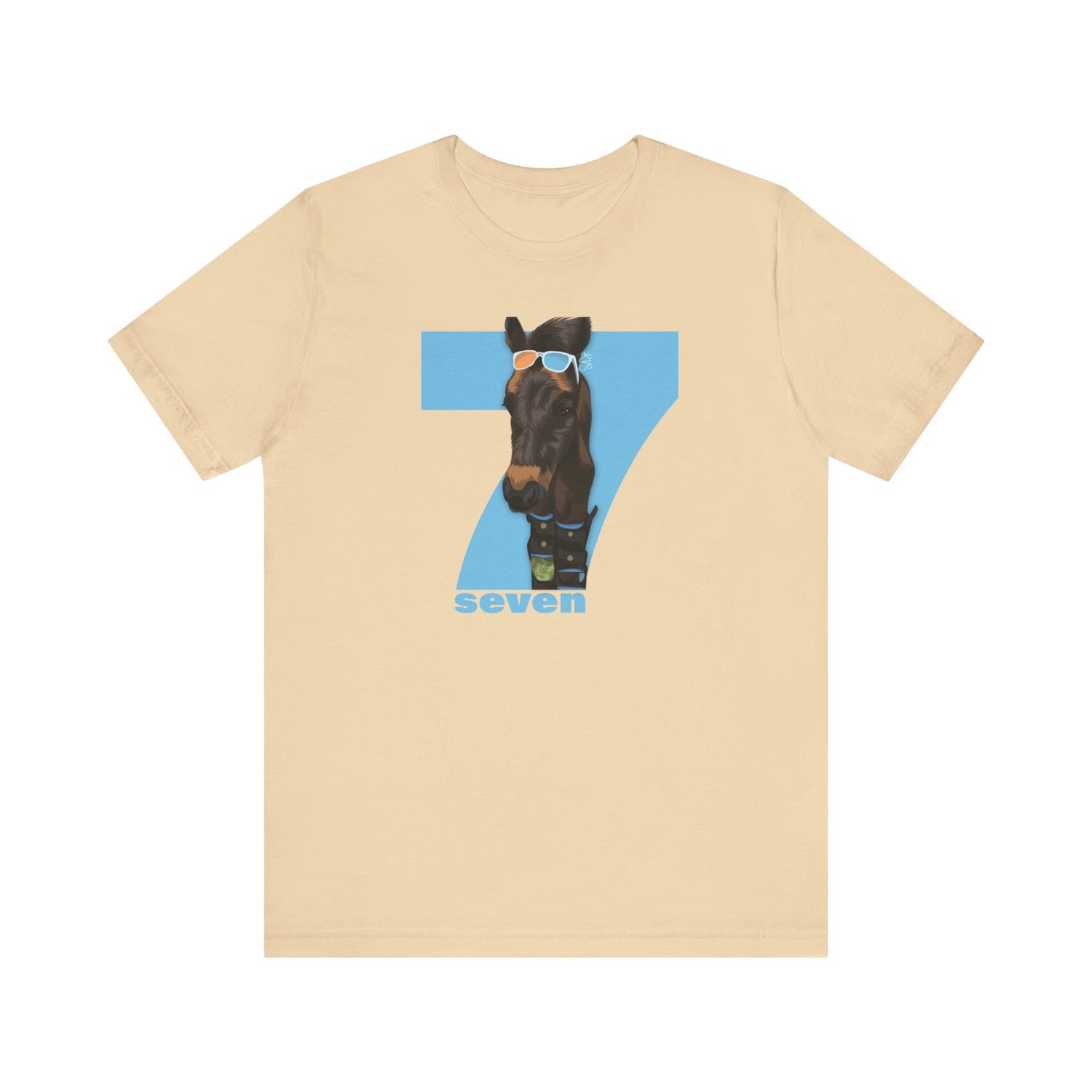 Shady Seven T-Shirt by Katie Van Slyke