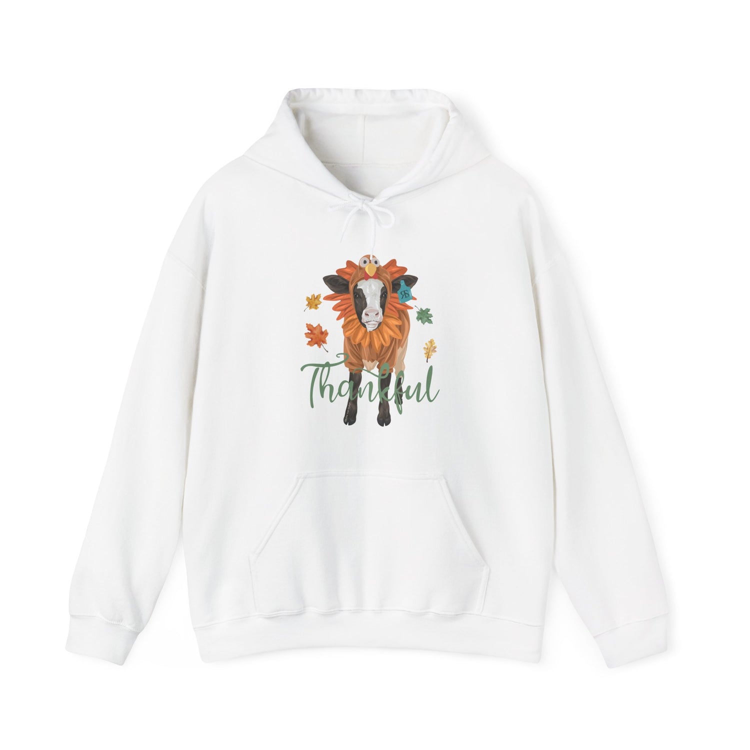 Turkey Time Hoodie by Katie Van Slyke™ White