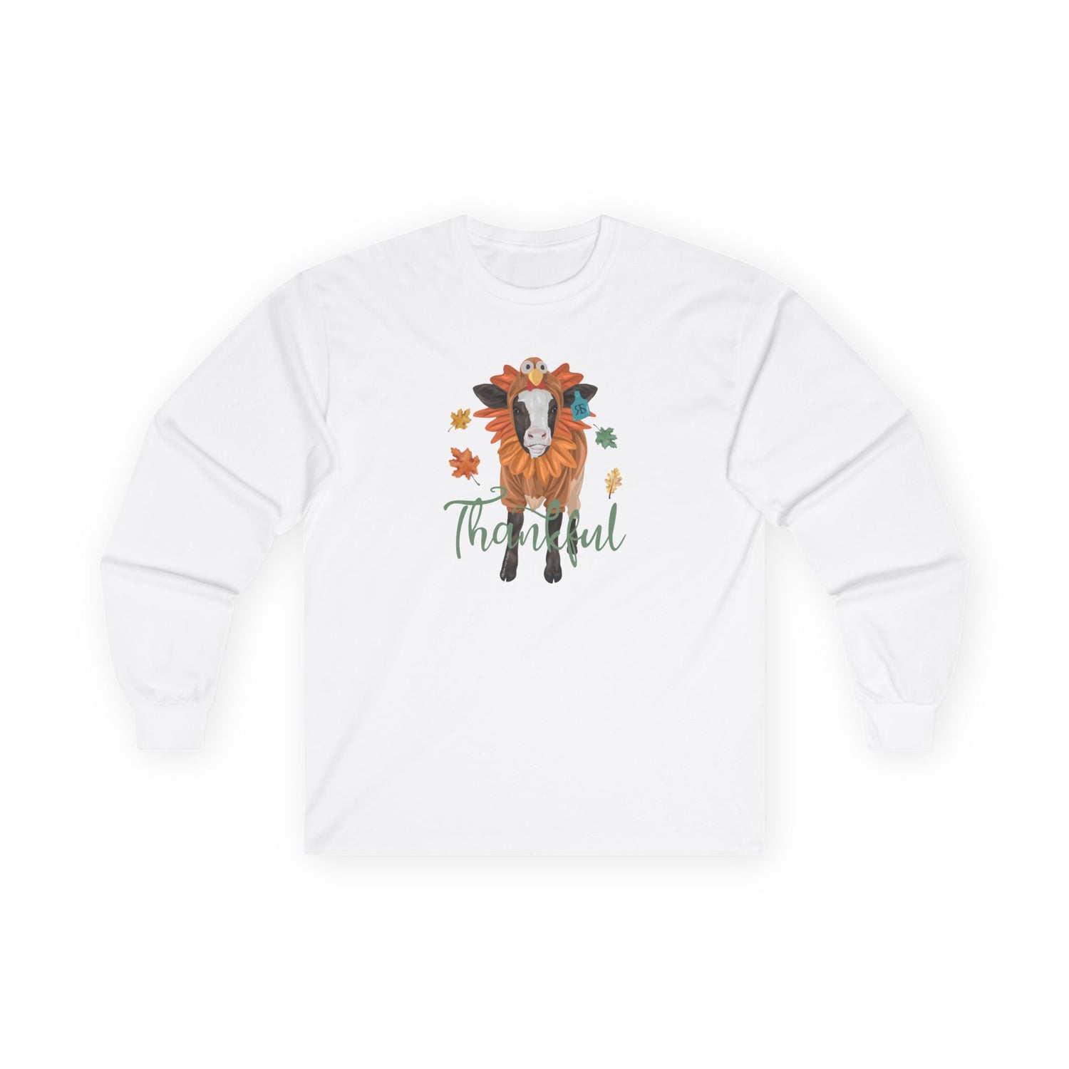 Turkey Time Long Sleeve T-Shirt by Katie Van Slyke™ White