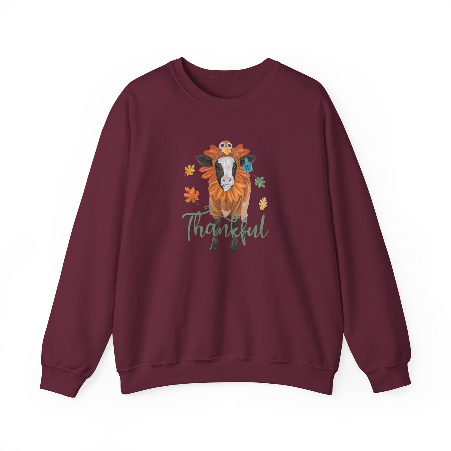 Turkey Time Sweatshirt by Katie Van Slyke™ Maroon
