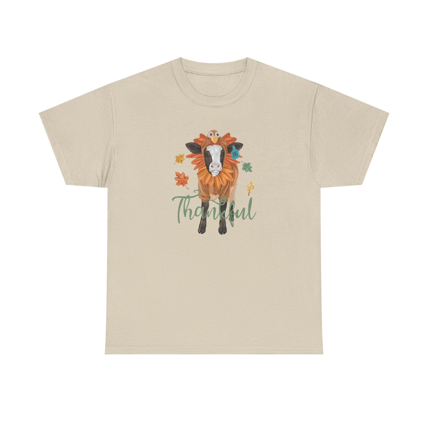 Turkey Time T-Shirt by Katie Van Slyke™ Sand