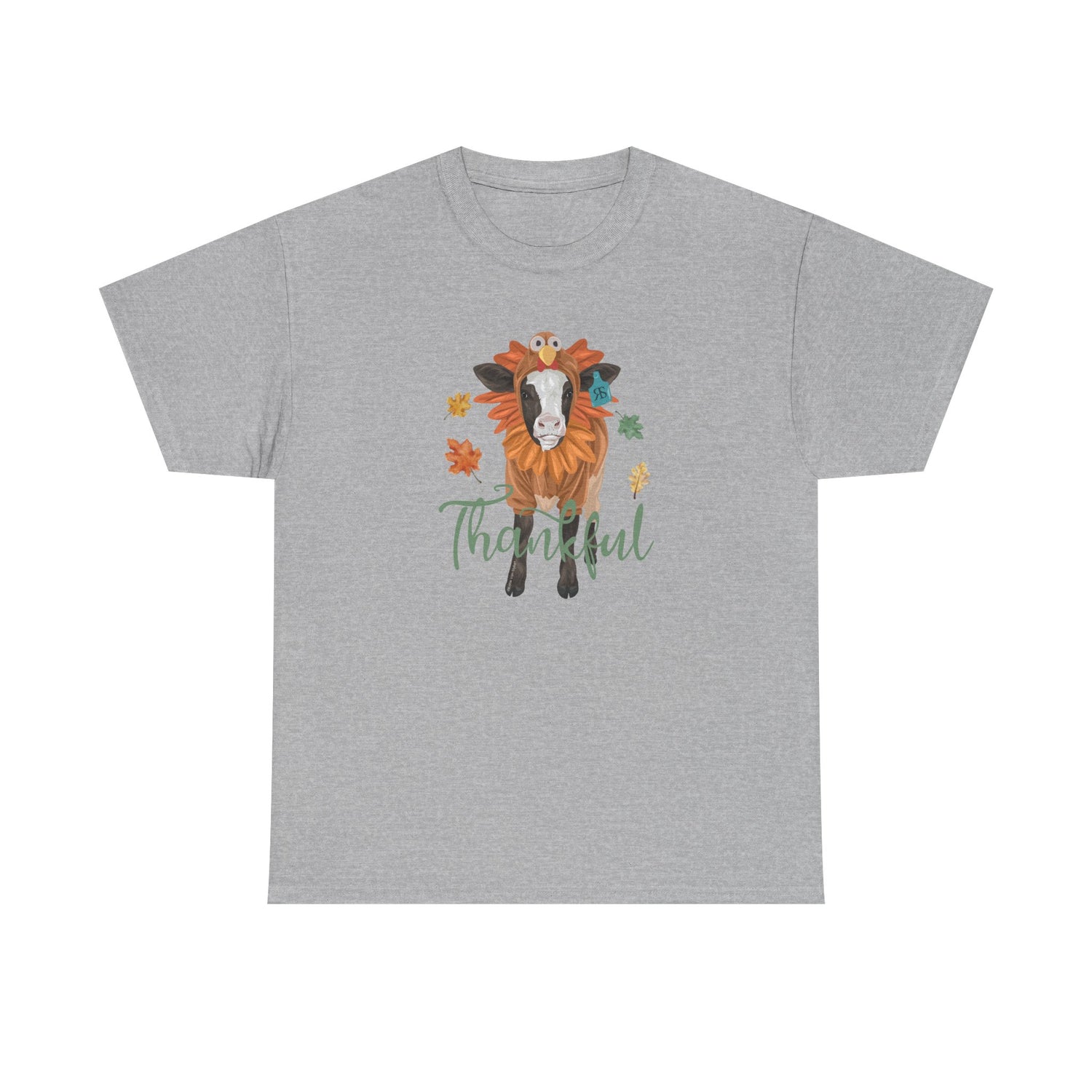 Turkey Time T-Shirt by Katie Van Slyke™ Sport Grey