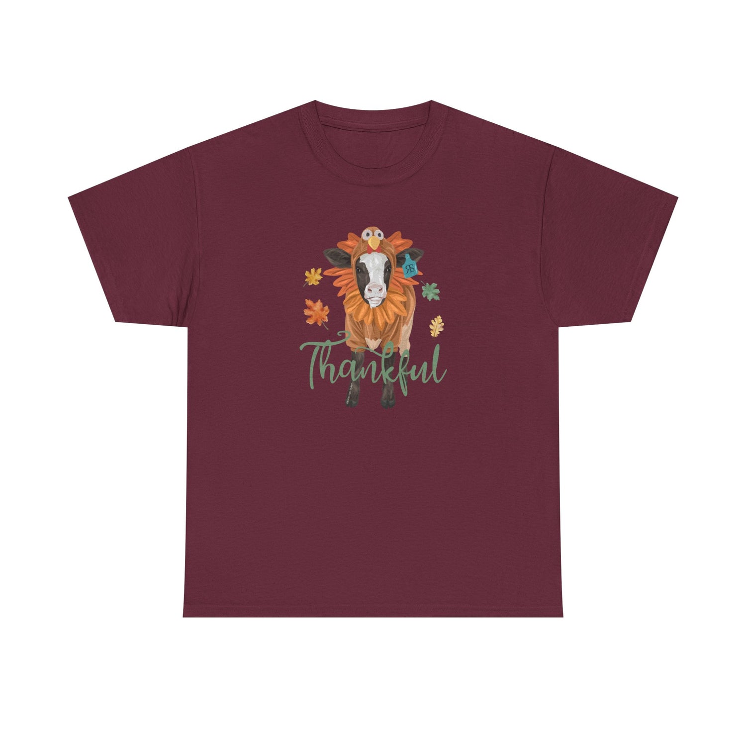 Turkey Time T-Shirt by Katie Van Slyke™ Maroon