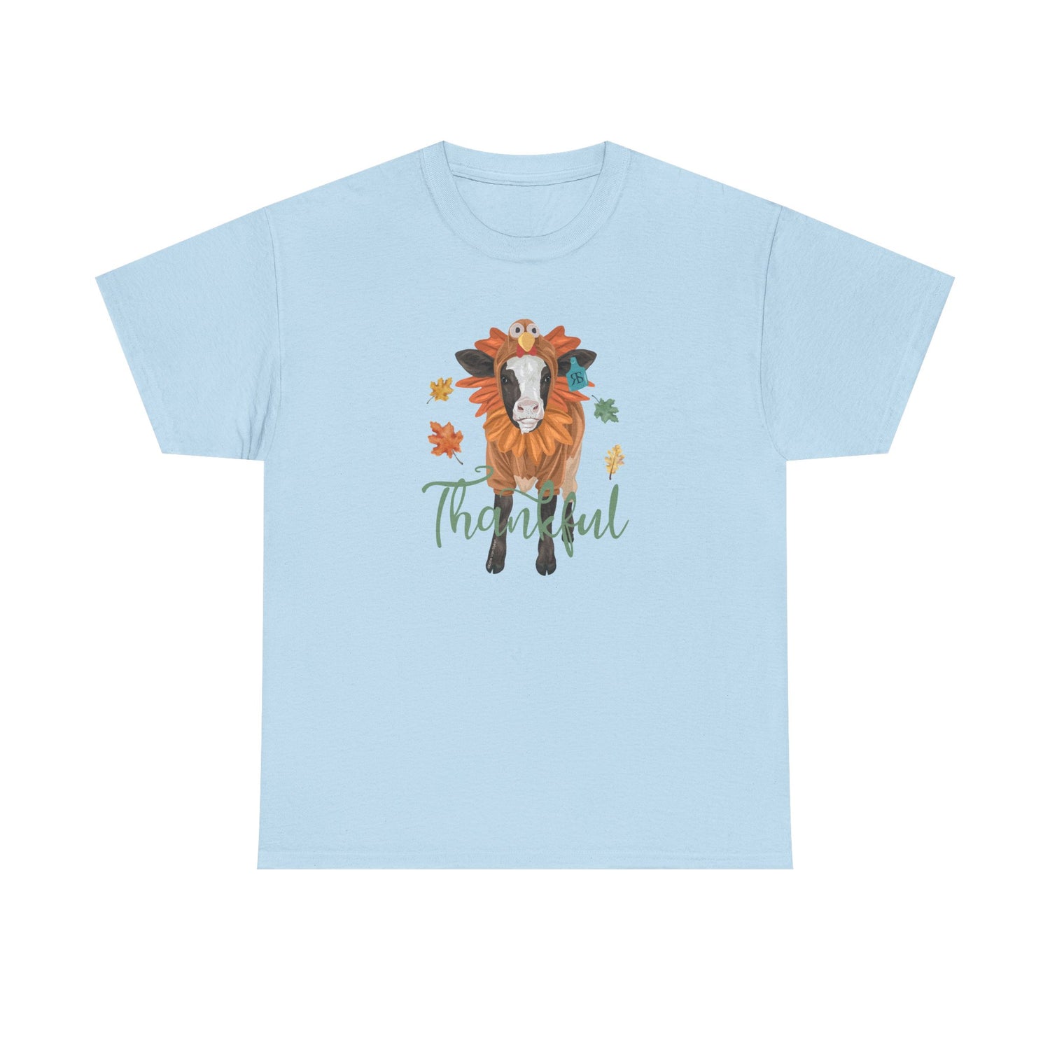 Turkey Time T-Shirt by Katie Van Slyke™ Light Blue