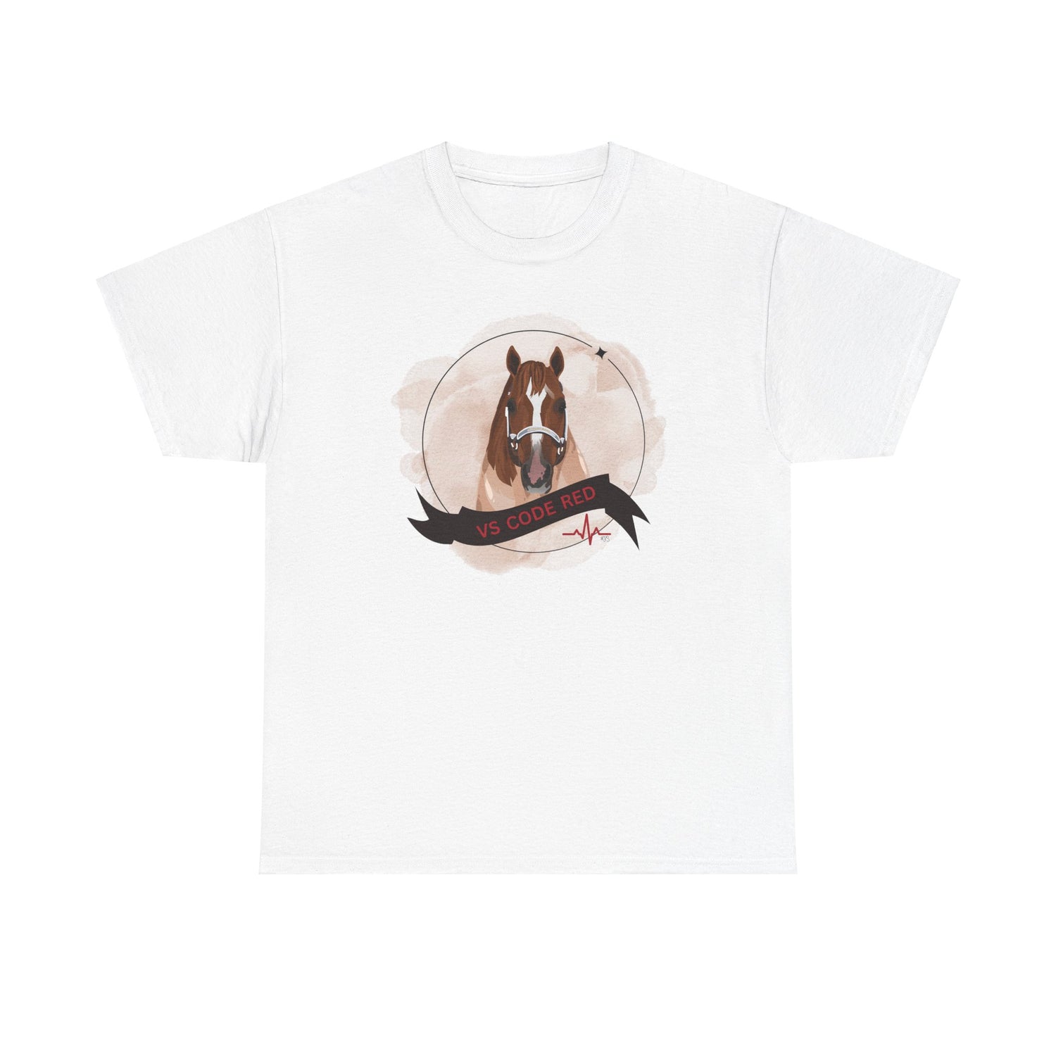 VS Code Red T-Shirt by Katie Van Slyke