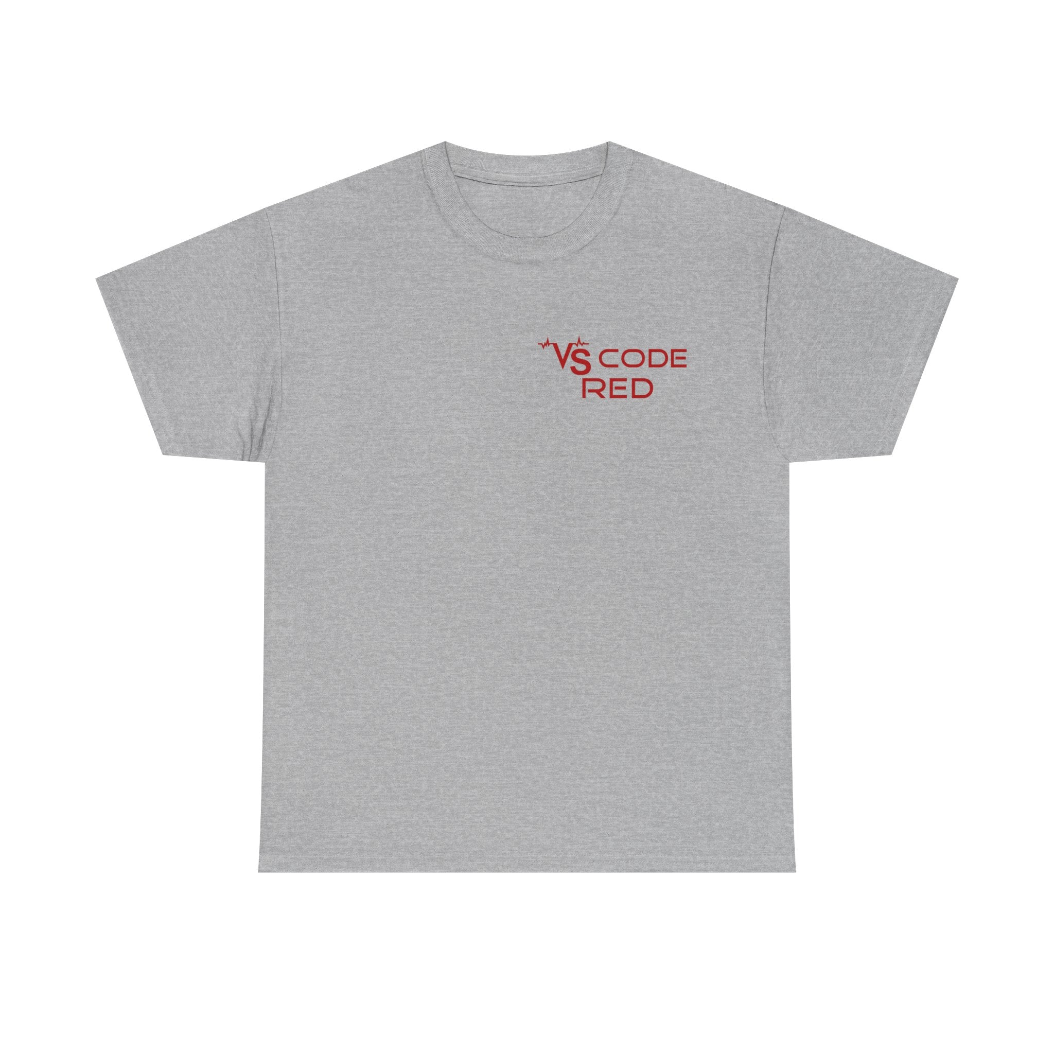 VS Code Red Logo T-Shirt by Katie Van Slyke™