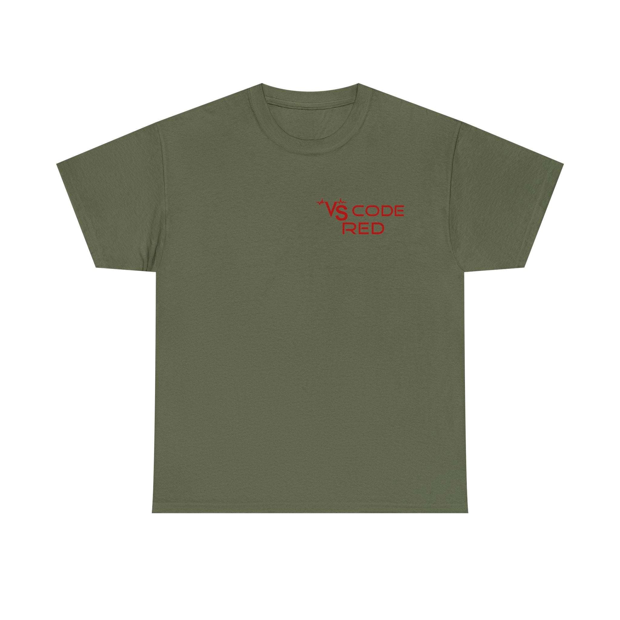VS Code Red Logo T-Shirt by Katie Van Slyke™