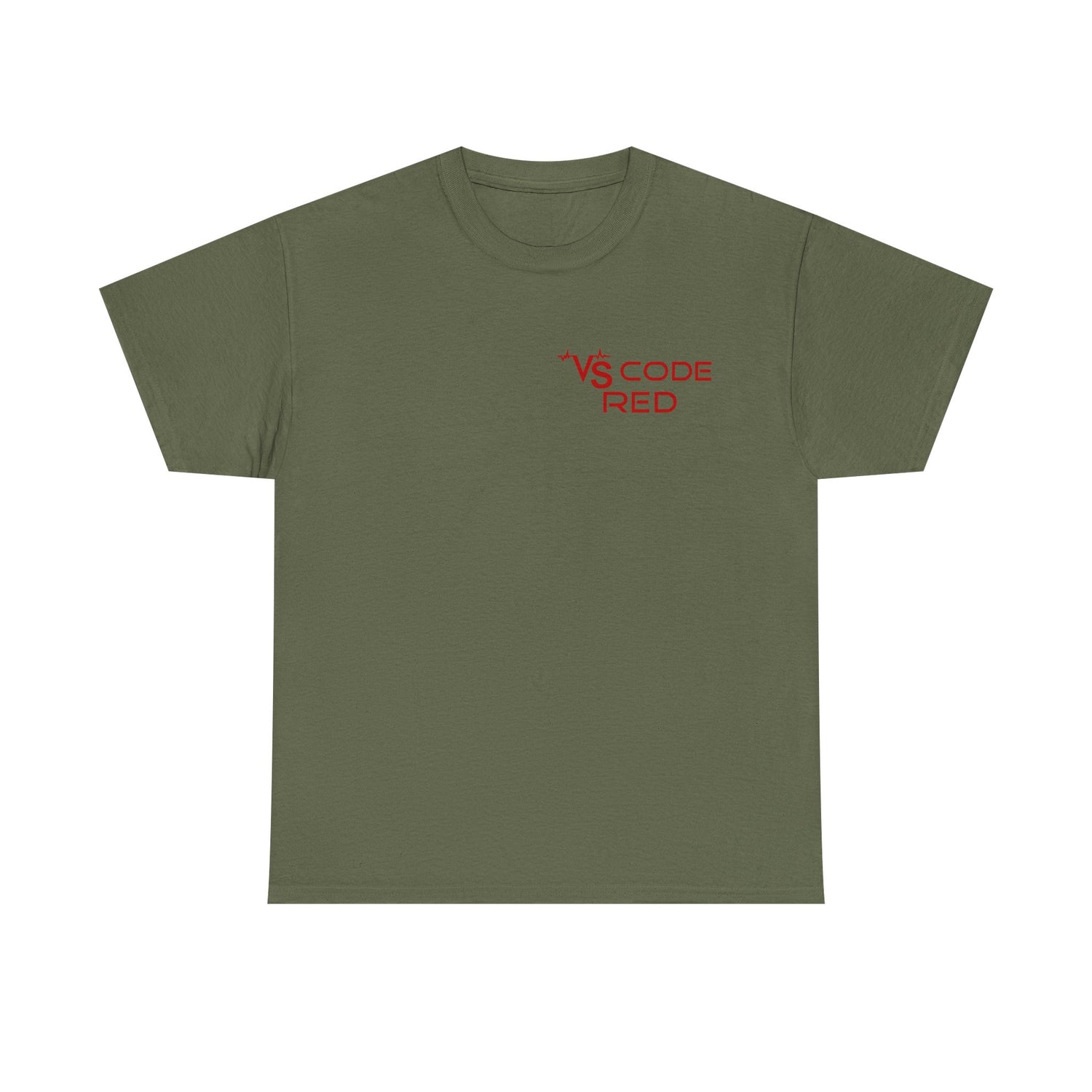 VS Code Red Logo T-Shirt by Katie Van Slyke™