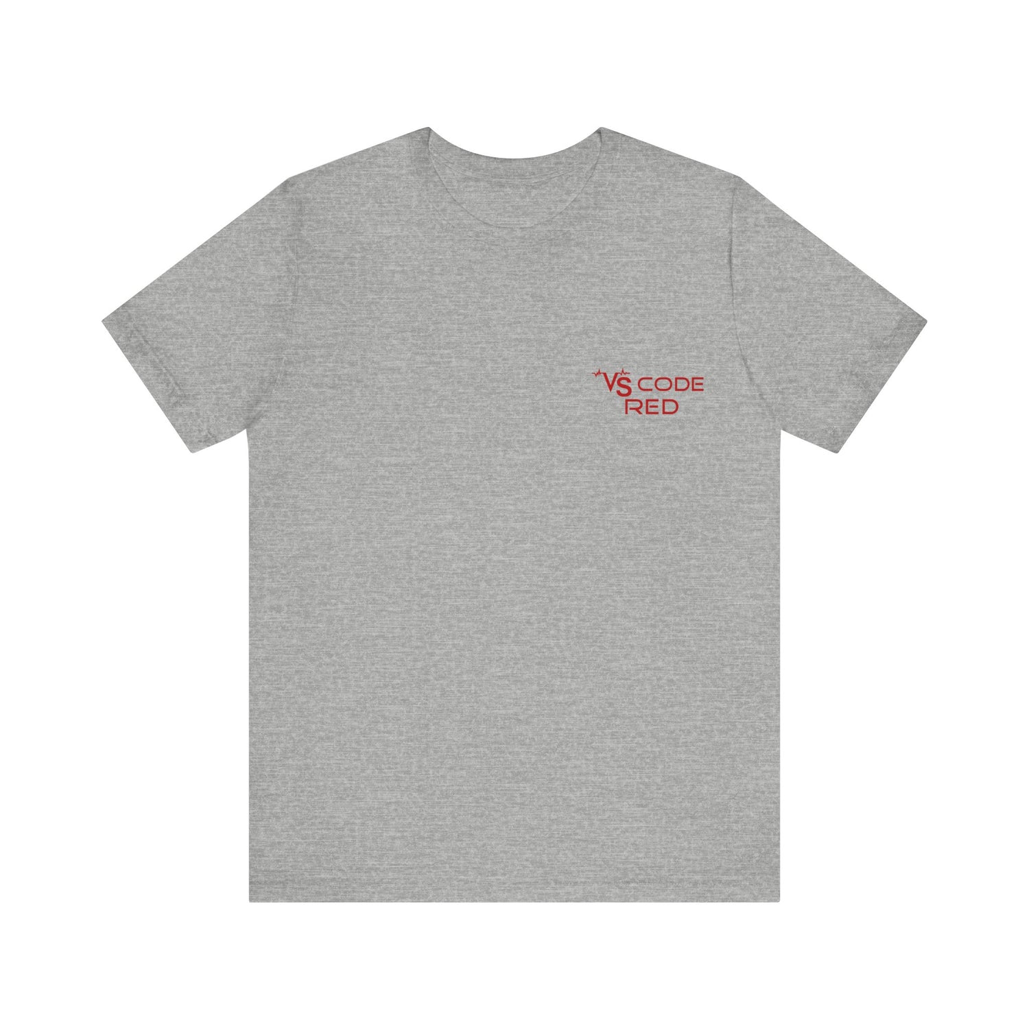 VS Code Red T-Shirt by Katie Van Slyke