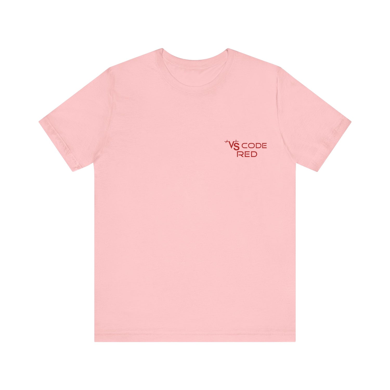 VS Code Red T-Shirt by Katie Van Slyke