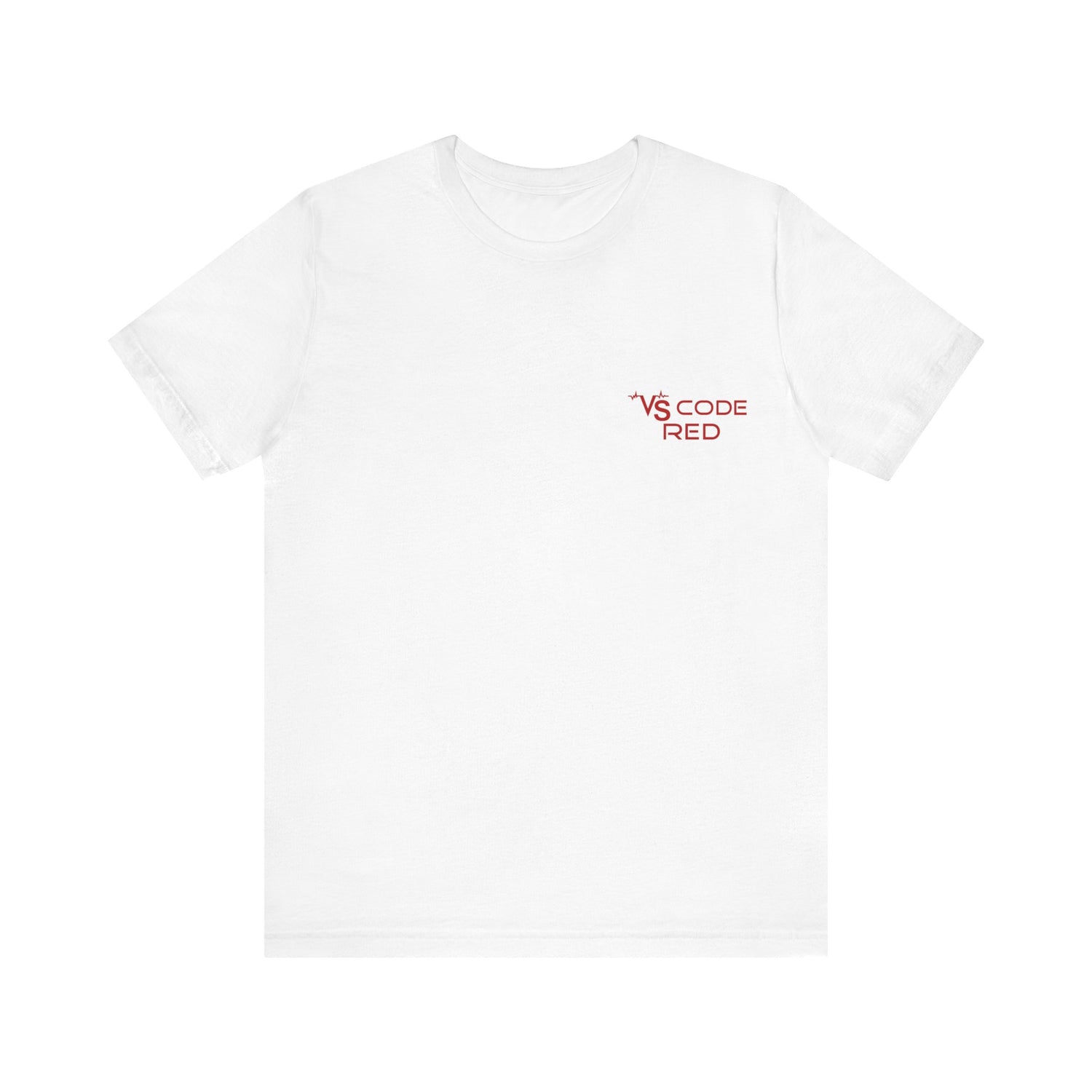 VS Code Red T-Shirt by Katie Van Slyke