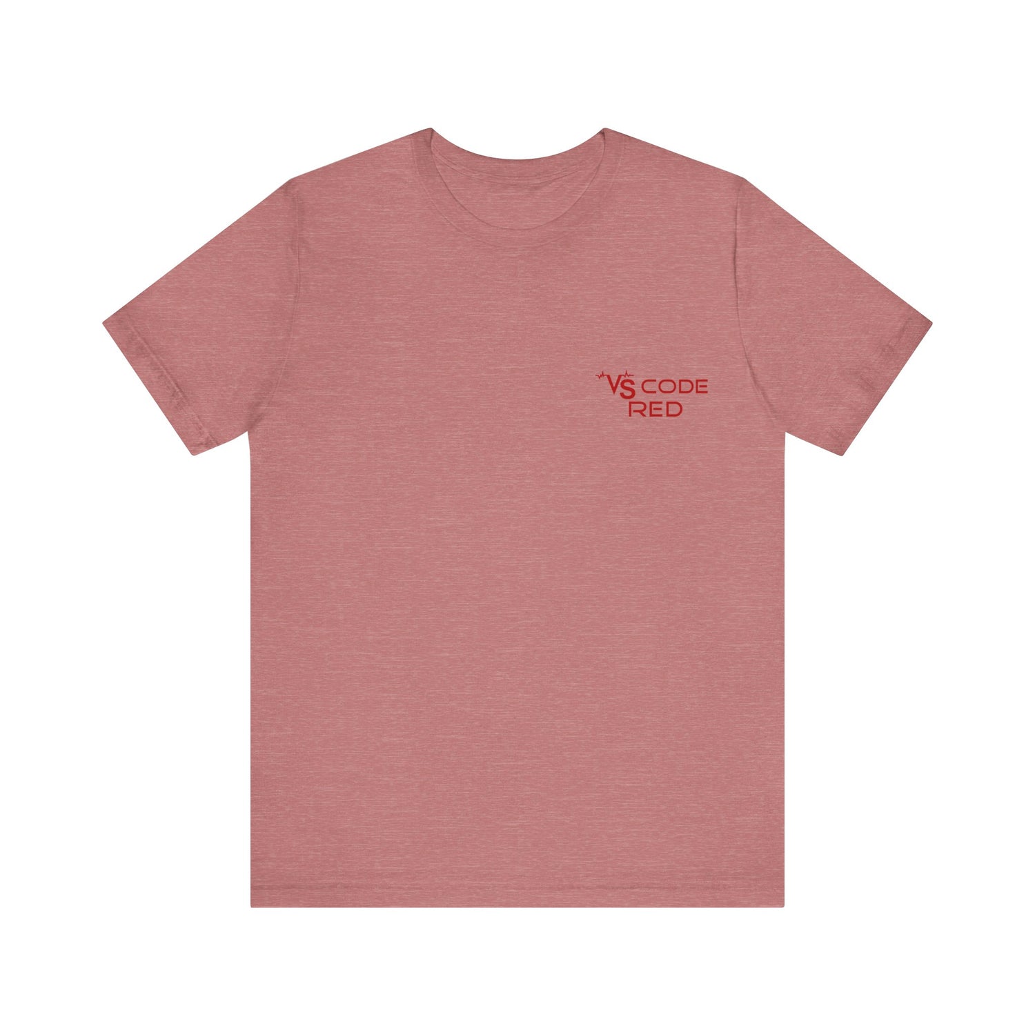 VS Code Red T-Shirt by Katie Van Slyke