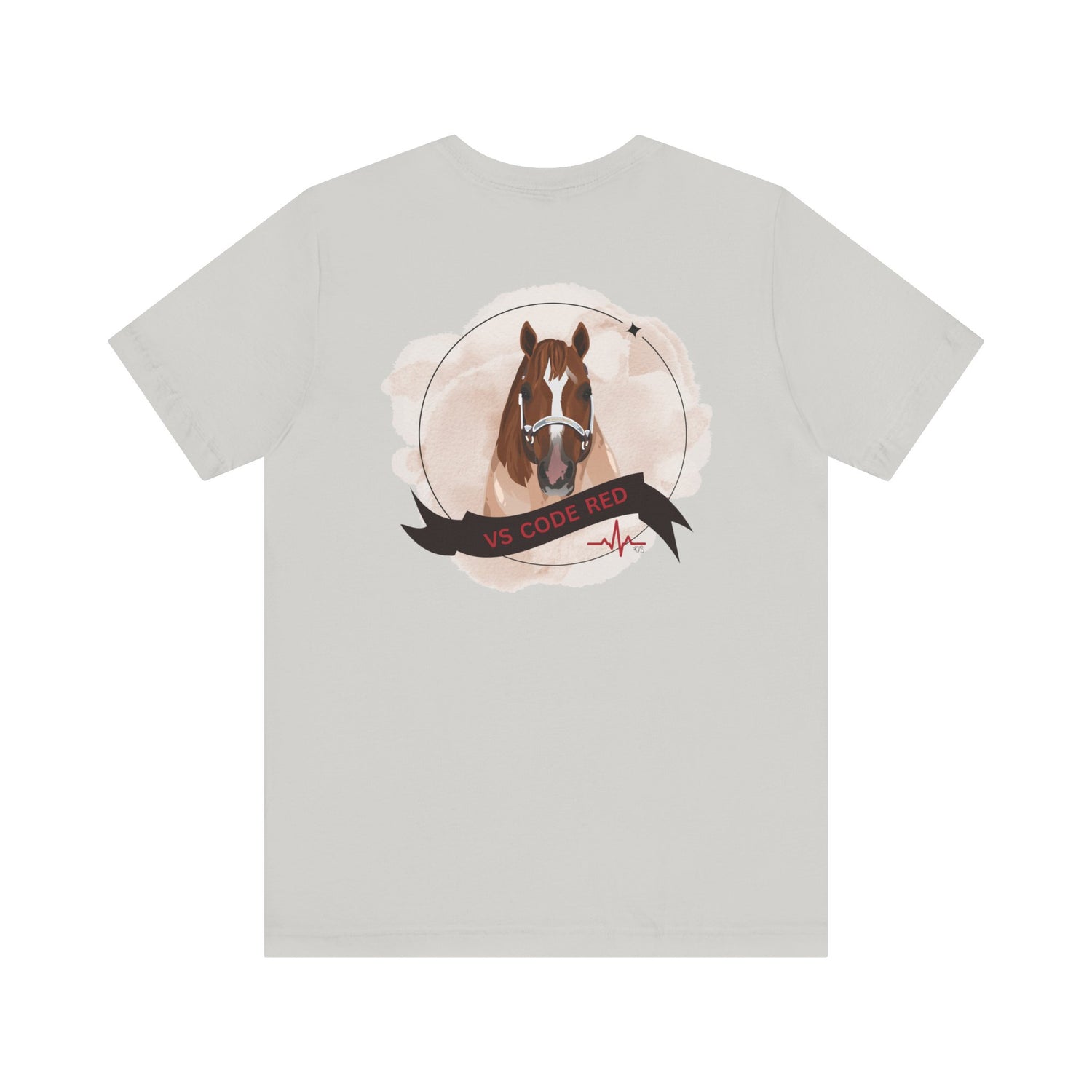 VS Code Red T-Shirt by Katie Van Slyke