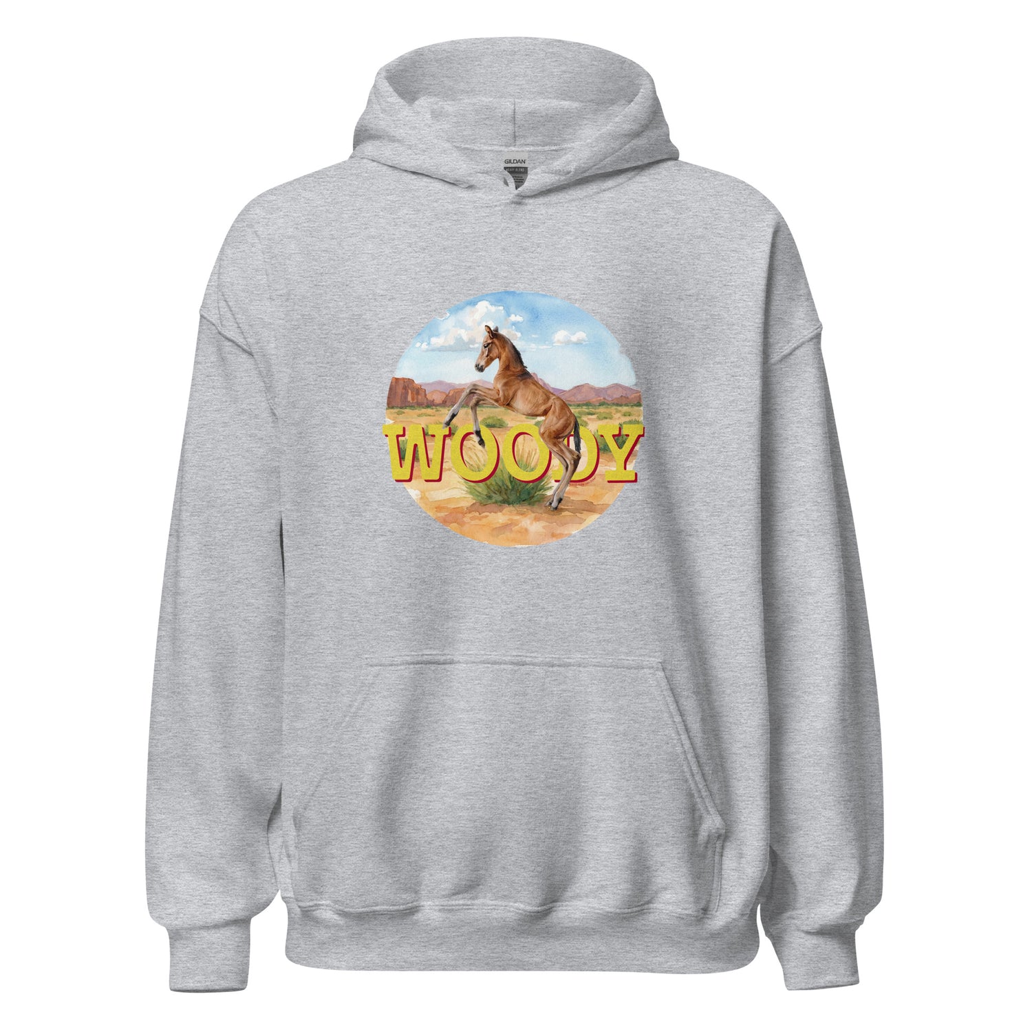 Woody Hoodie by Katie Van Slyke - sport grey