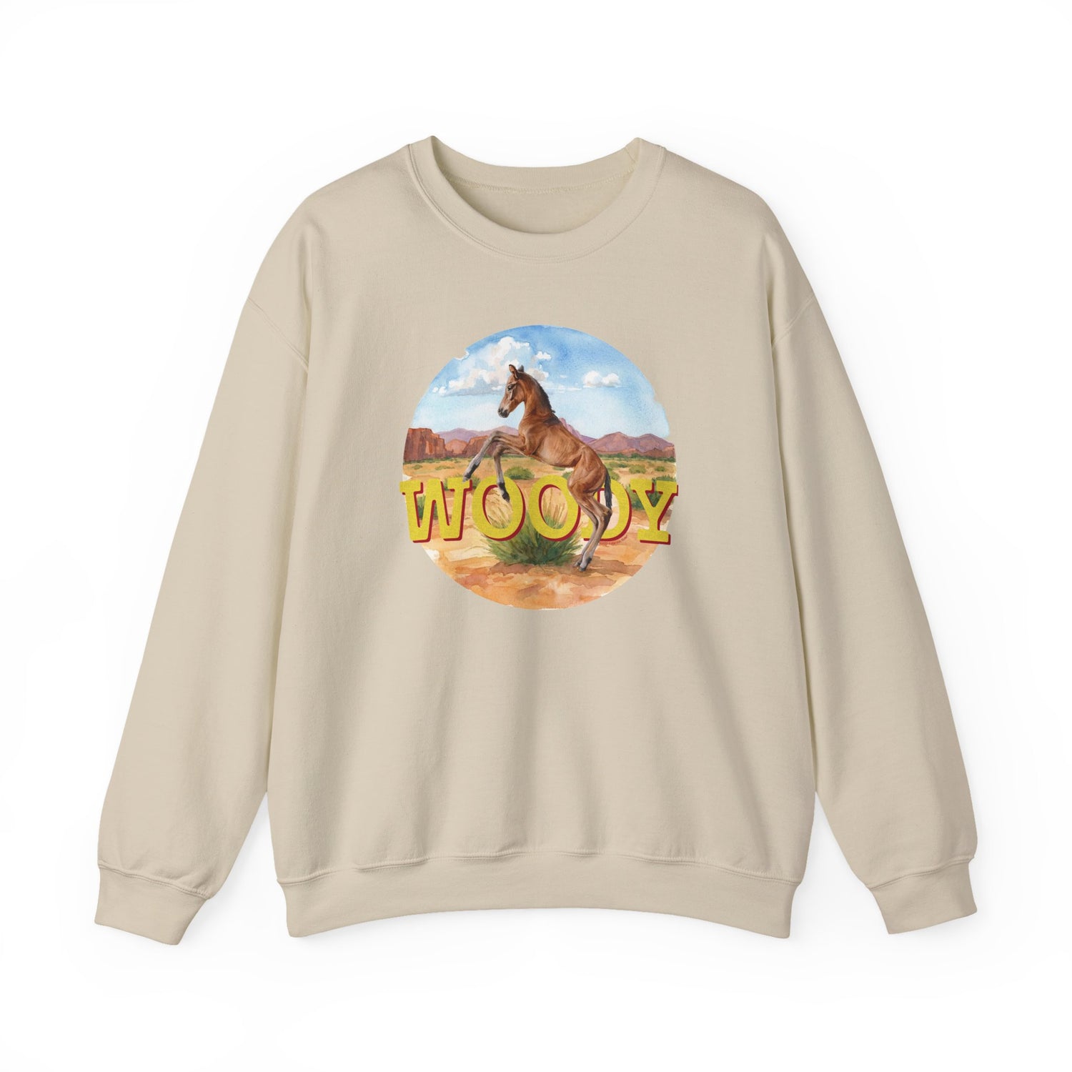 Woody Sweatshirt by Katie Van Slyke® Sand
