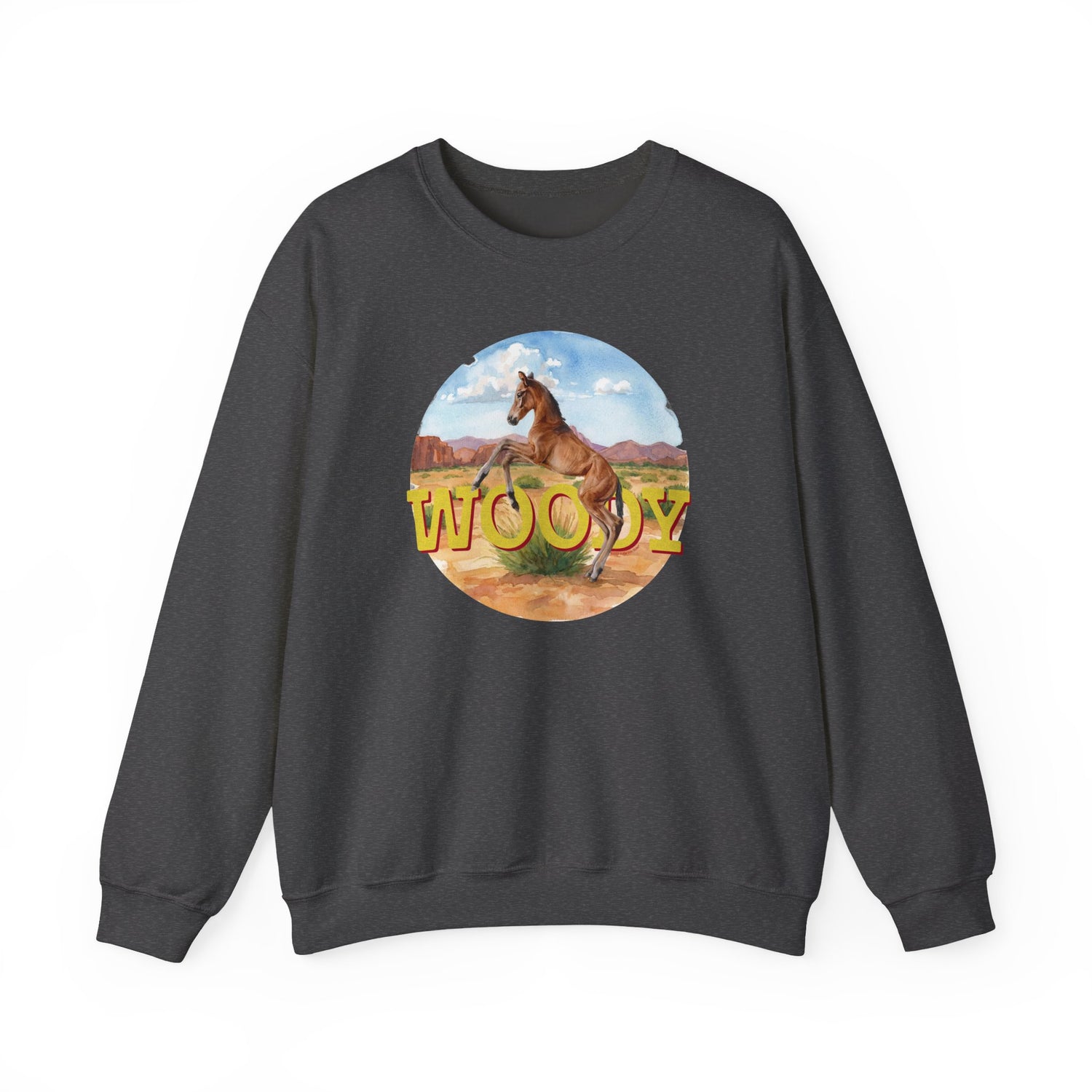 Woody Sweatshirt by Katie Van Slyke® Dark Heather