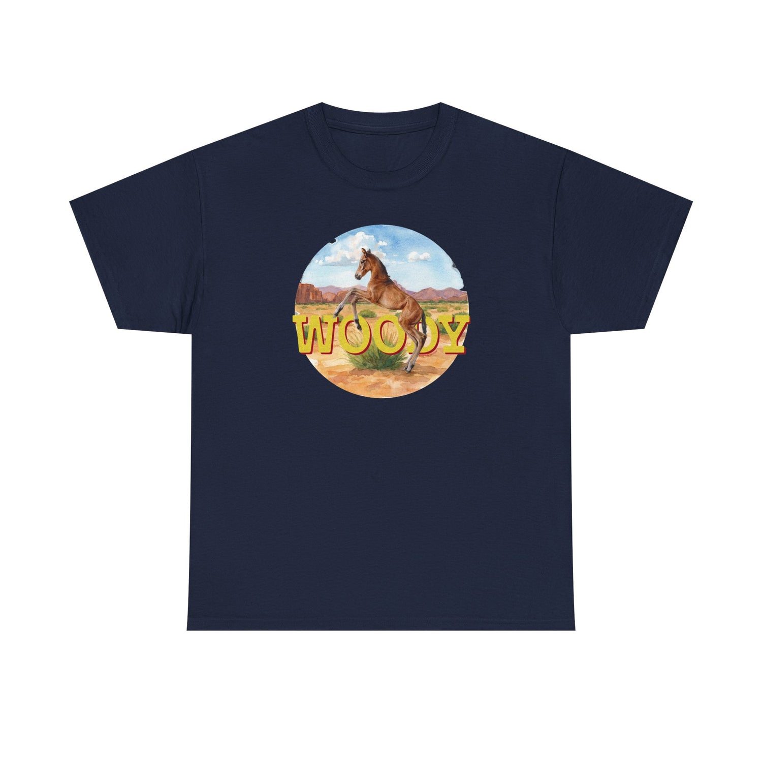 Woody T-Shirt by Katie Van Slyke® Navy
