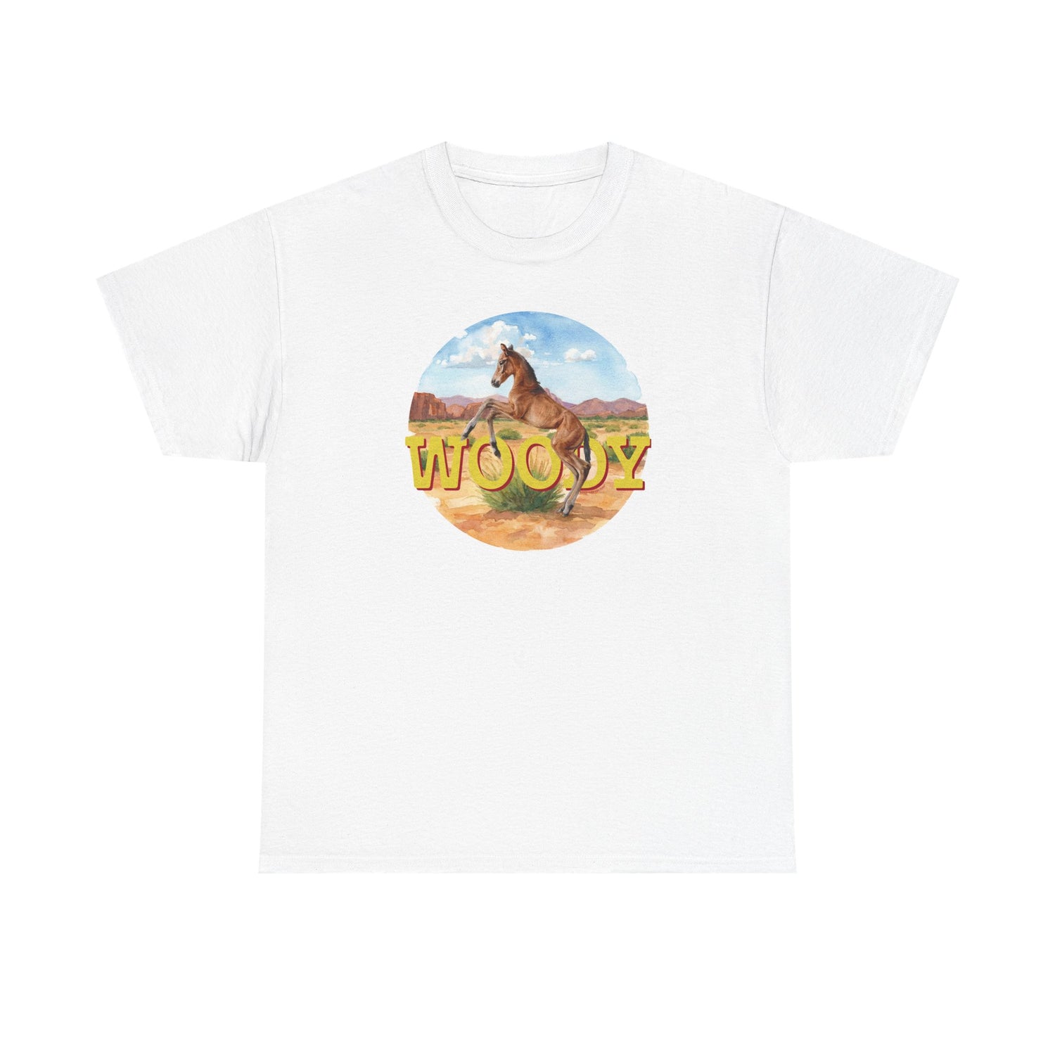 Woody T-Shirt by Katie Van Slyke® White