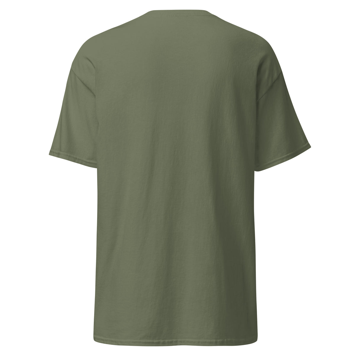 Blessed Goaties T-Shirt by Katie Van Slyke - Military Green back