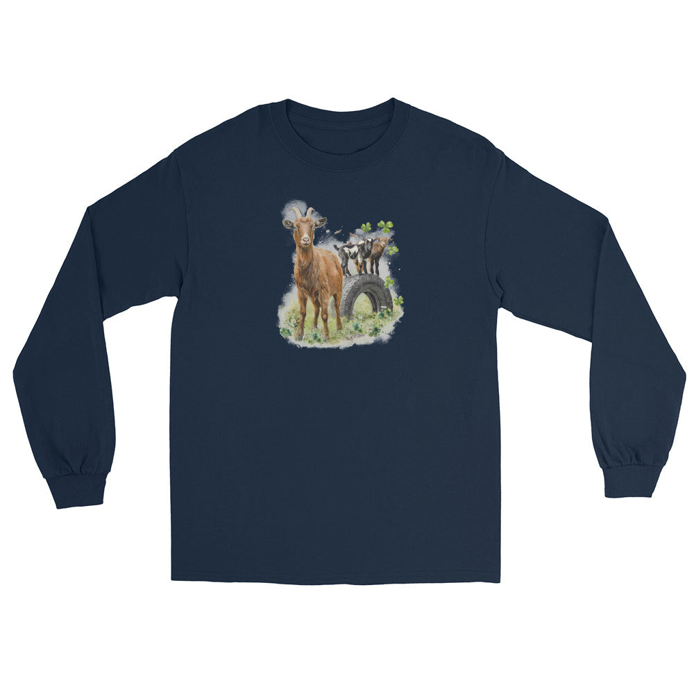 clover-and-cricket-long-sleeve-t-shirt-by-katie-van-slyke-navy