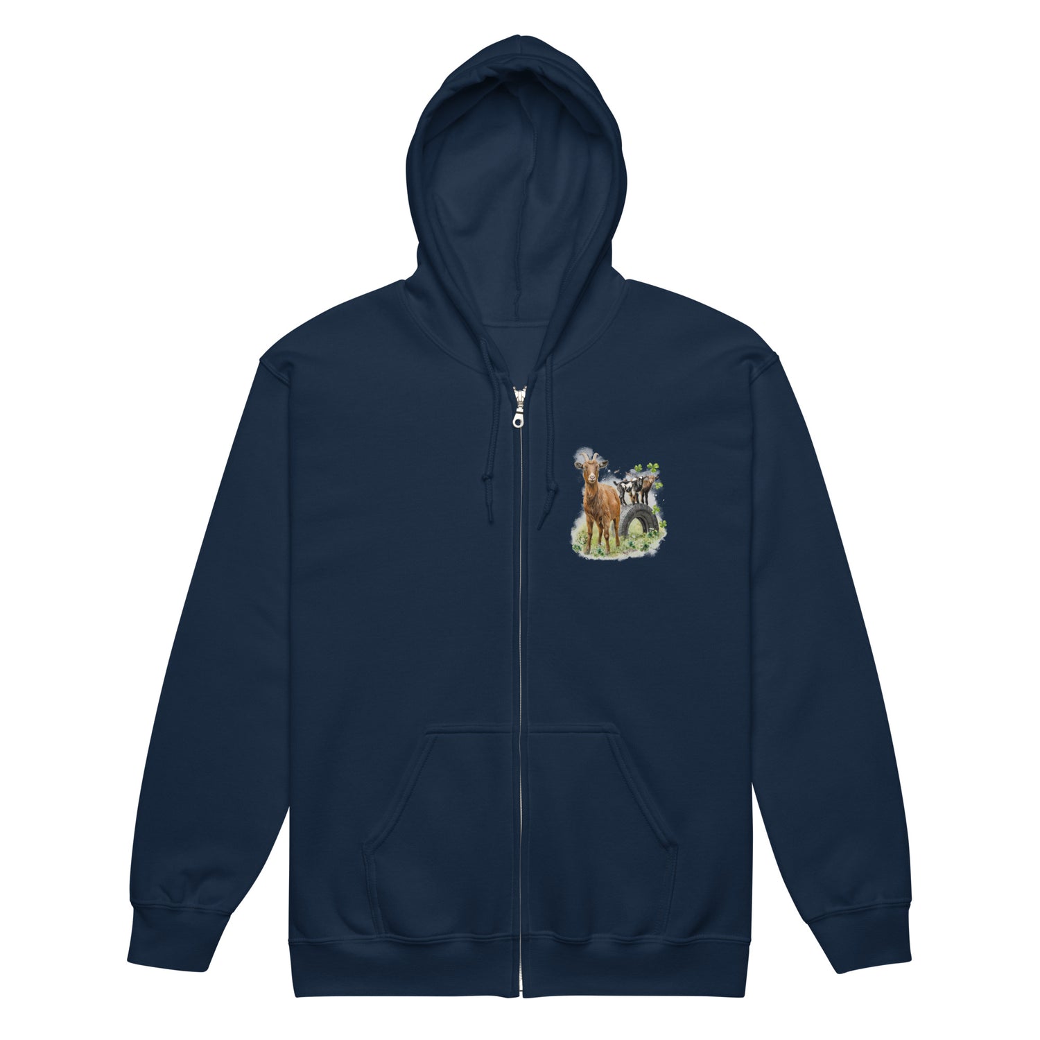 clover-and-cricket-zip-up-hoodie-by-katie-van-slyke-navy