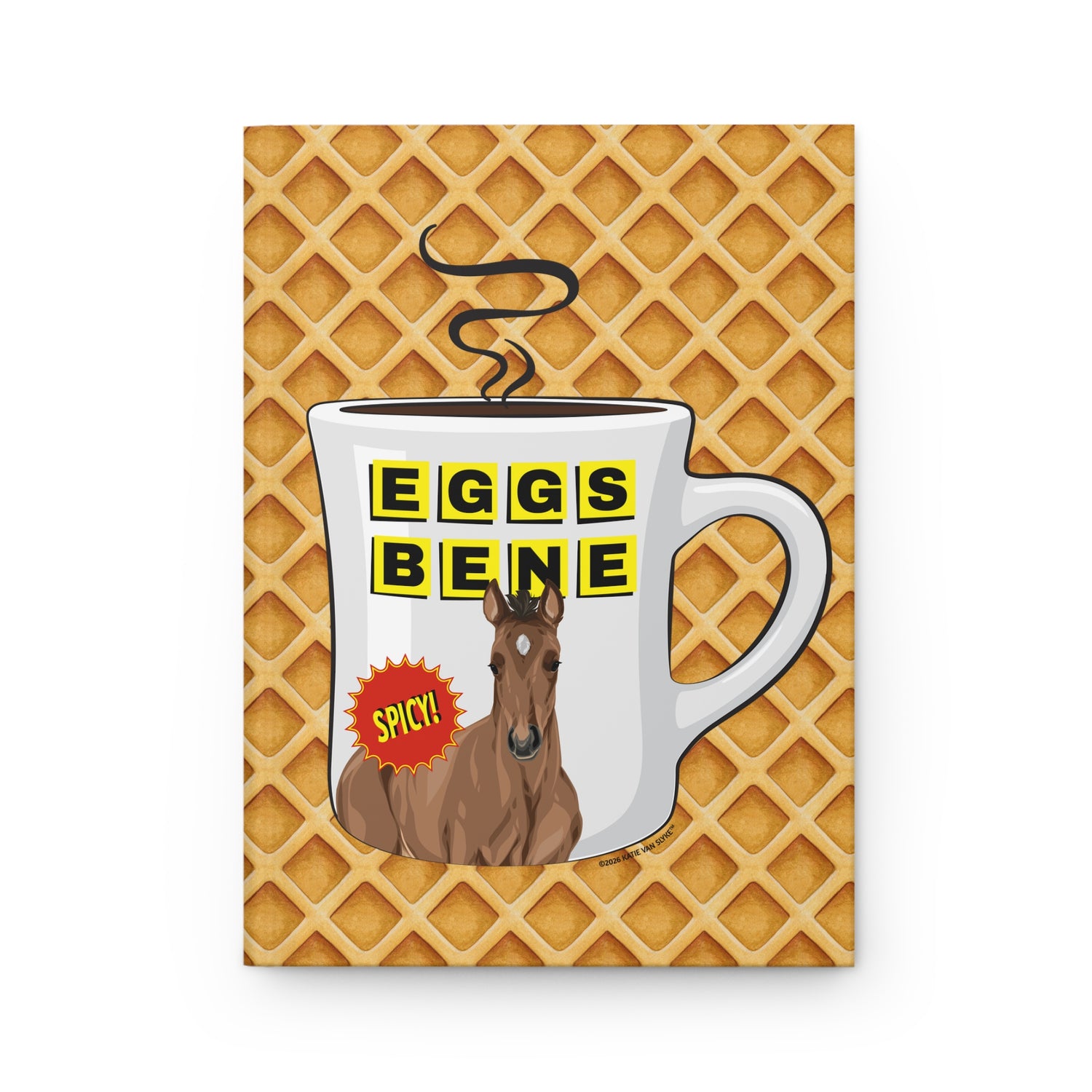Eggs Benedict Journal by Katie Van Slyke - Front
