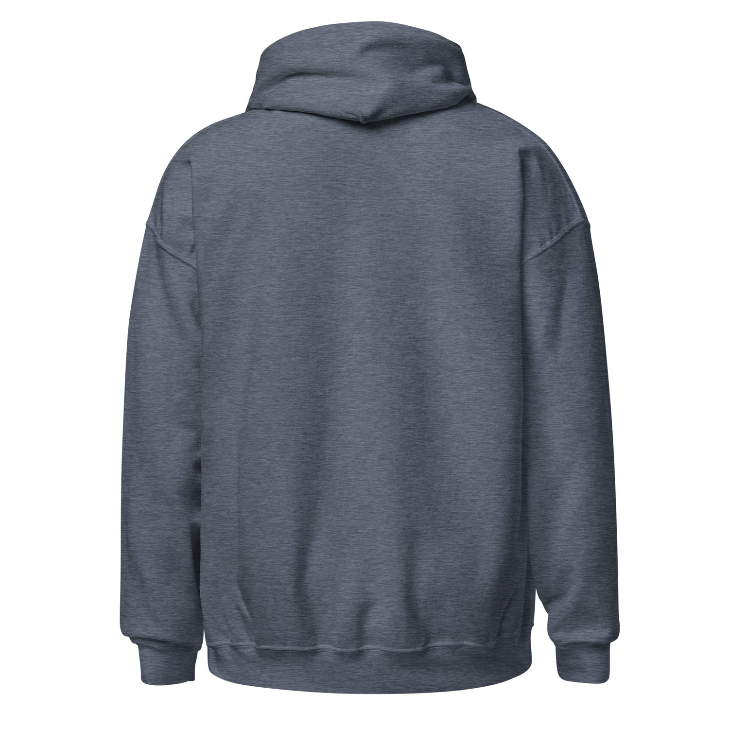 Gidget and Ginny Hoodie by Katie Van Slyke - Heather Sport Dark Navy back