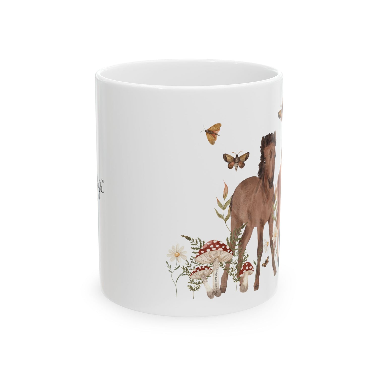 Gidget and Ginny Mugs by Katie Van Slyke 11oz left