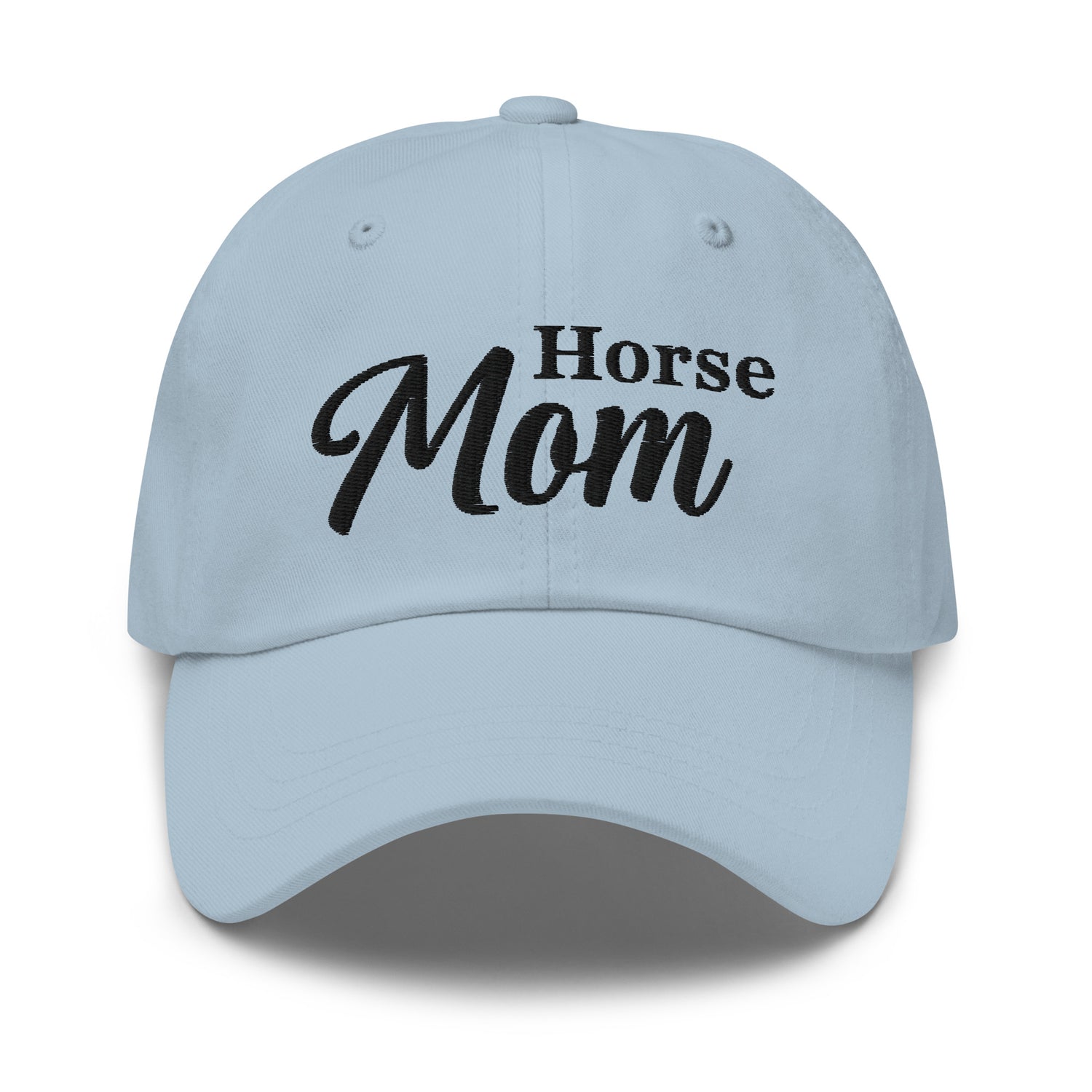 horse-mom-hat-by-katie-van-slyke-light-blue