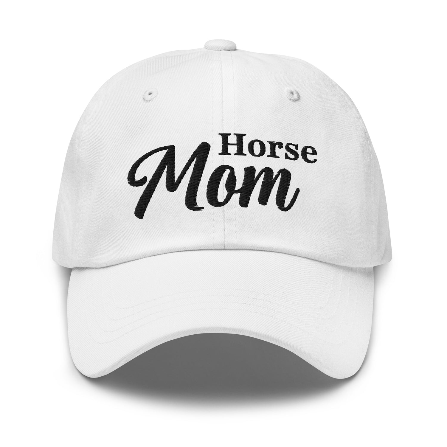 horse-mom-hat-by-katie-van-slyke-white