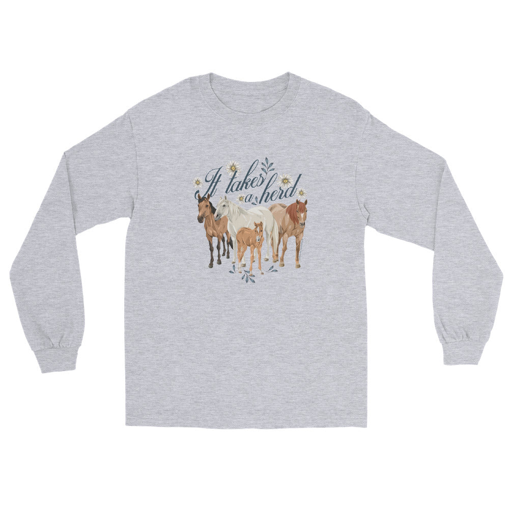 it-takes-a-herd-long-sleeve-t-shirt-by-katie-van-slyke-sport-grey