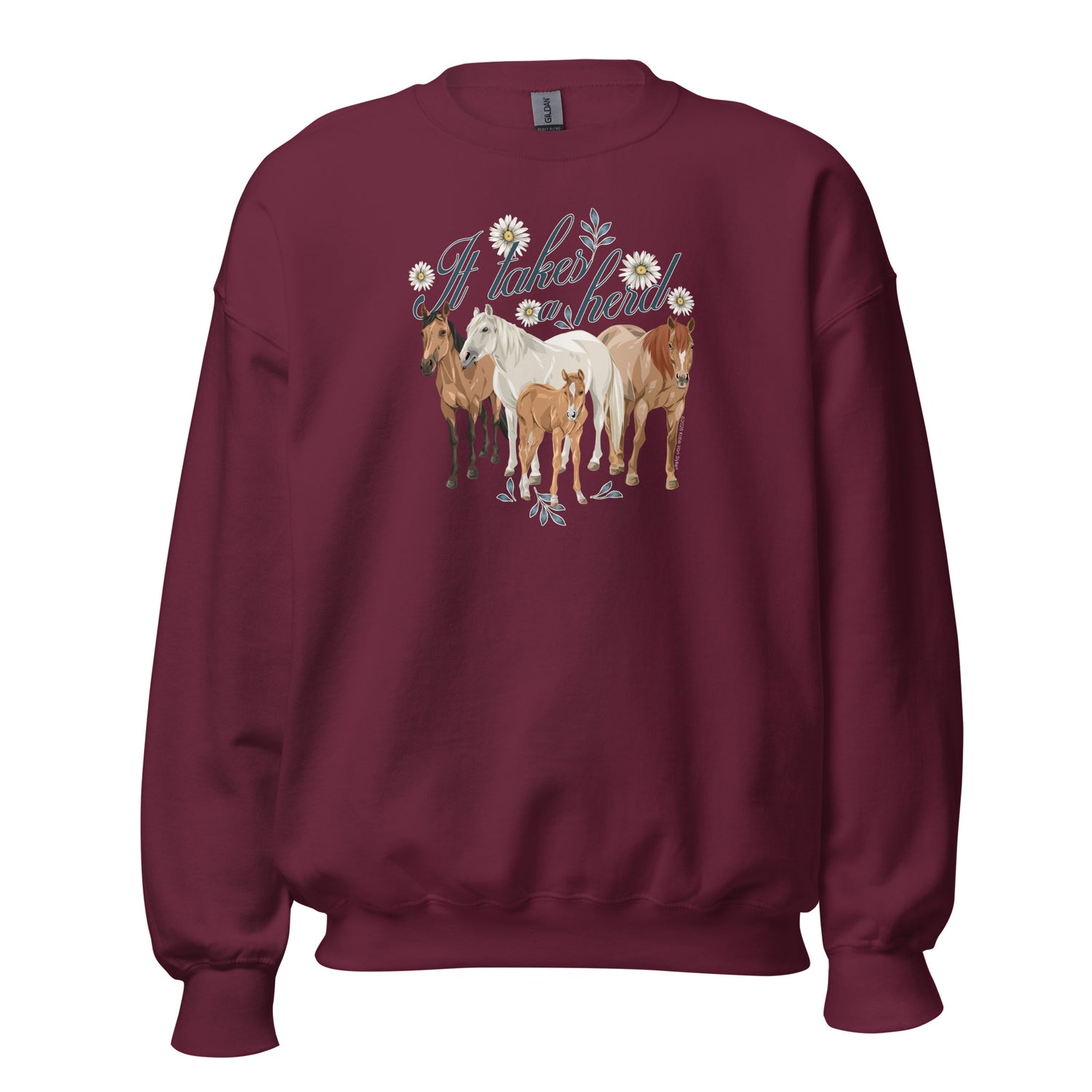 it-takes-a-herd-sweatshirt-by-katie-van-slyke-maroon
